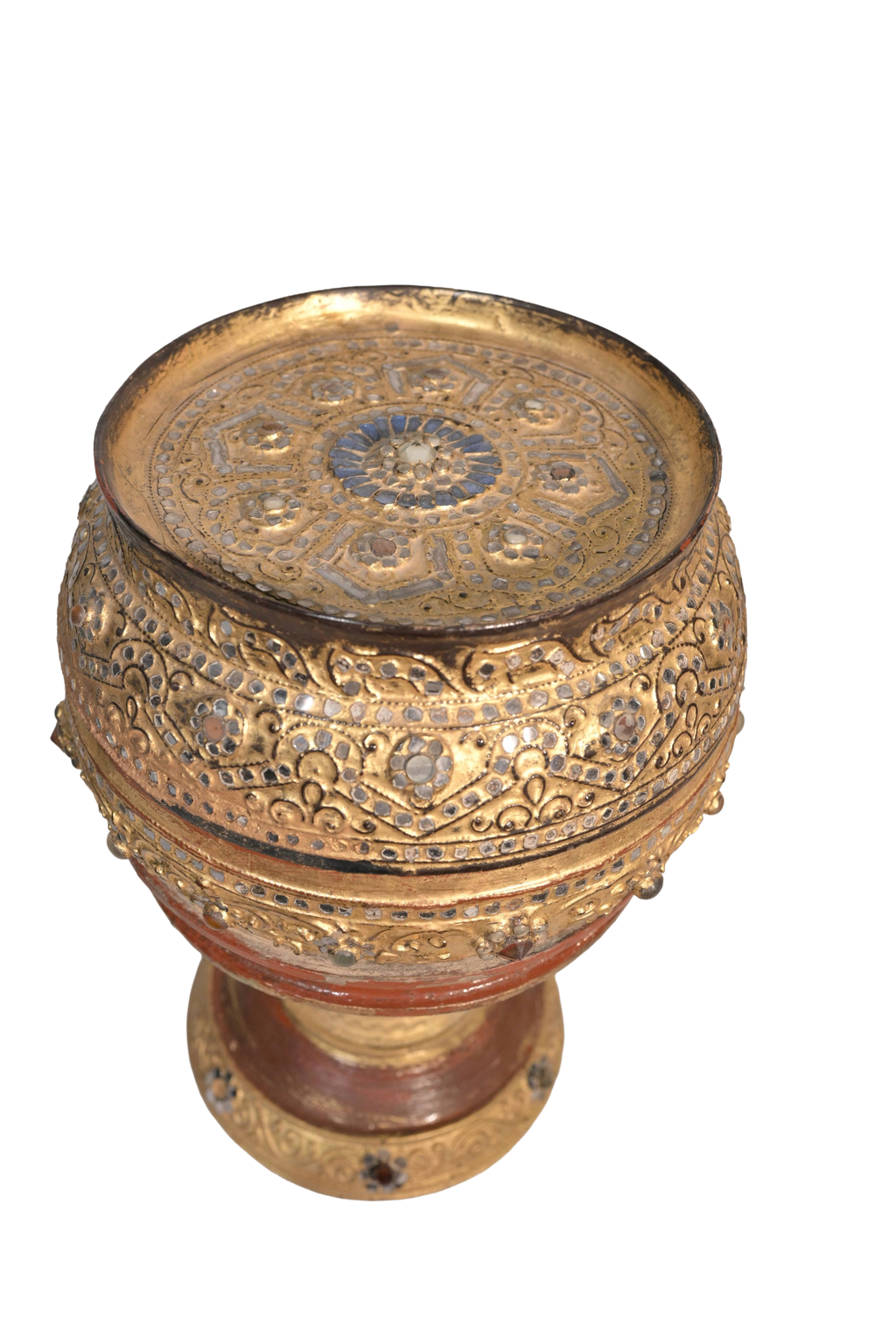 Antique Gilded Ritual Bowl