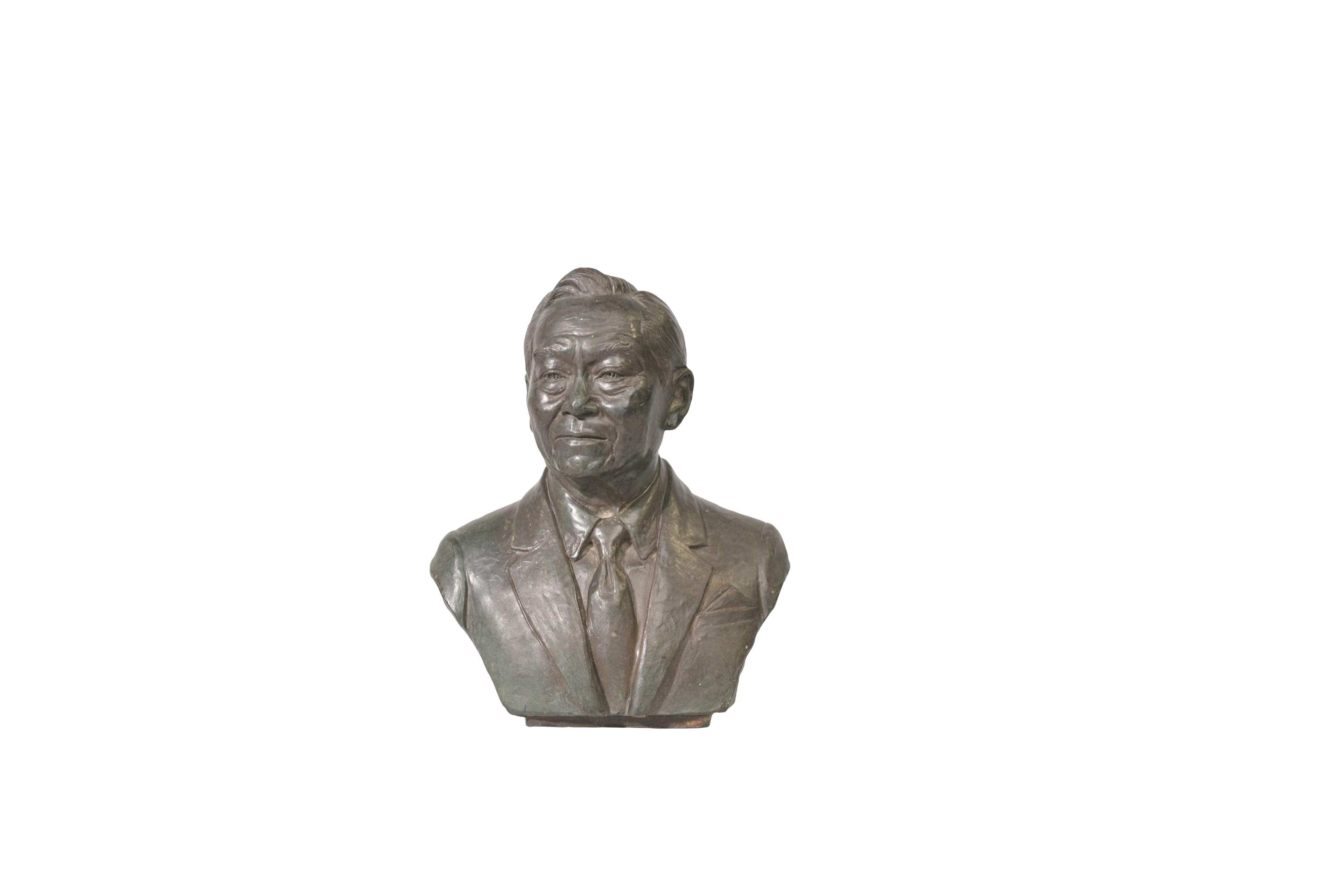 Vintage Gentleman Bust Sculpture
