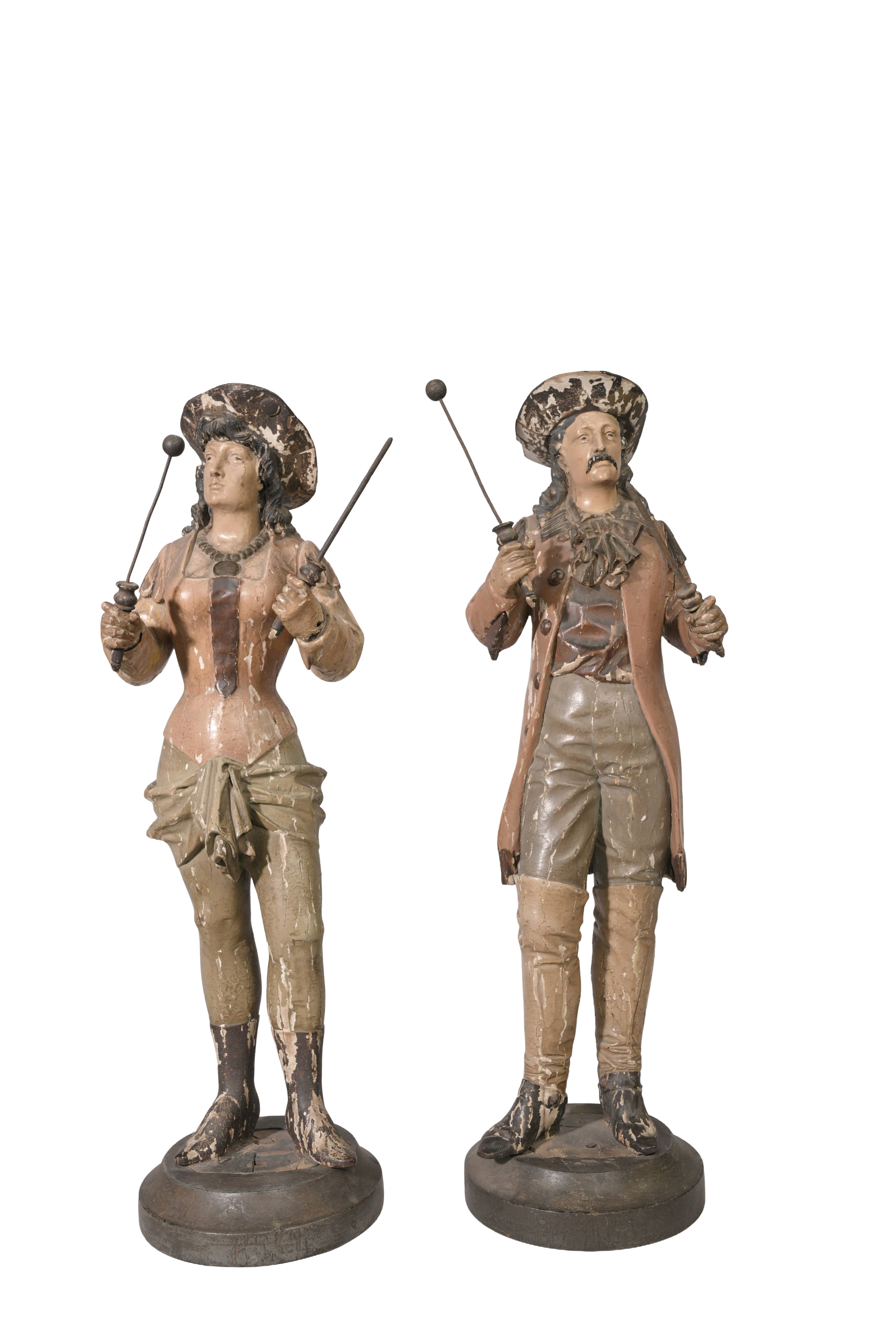 European Aristocratic Figurine Set