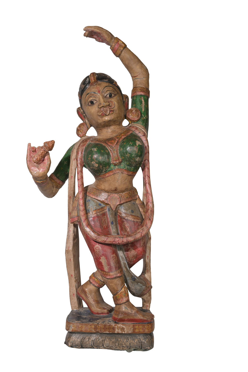 Traditional Dancing Lady Sculpture