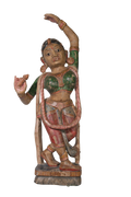 Traditional Dancing Lady Sculpture