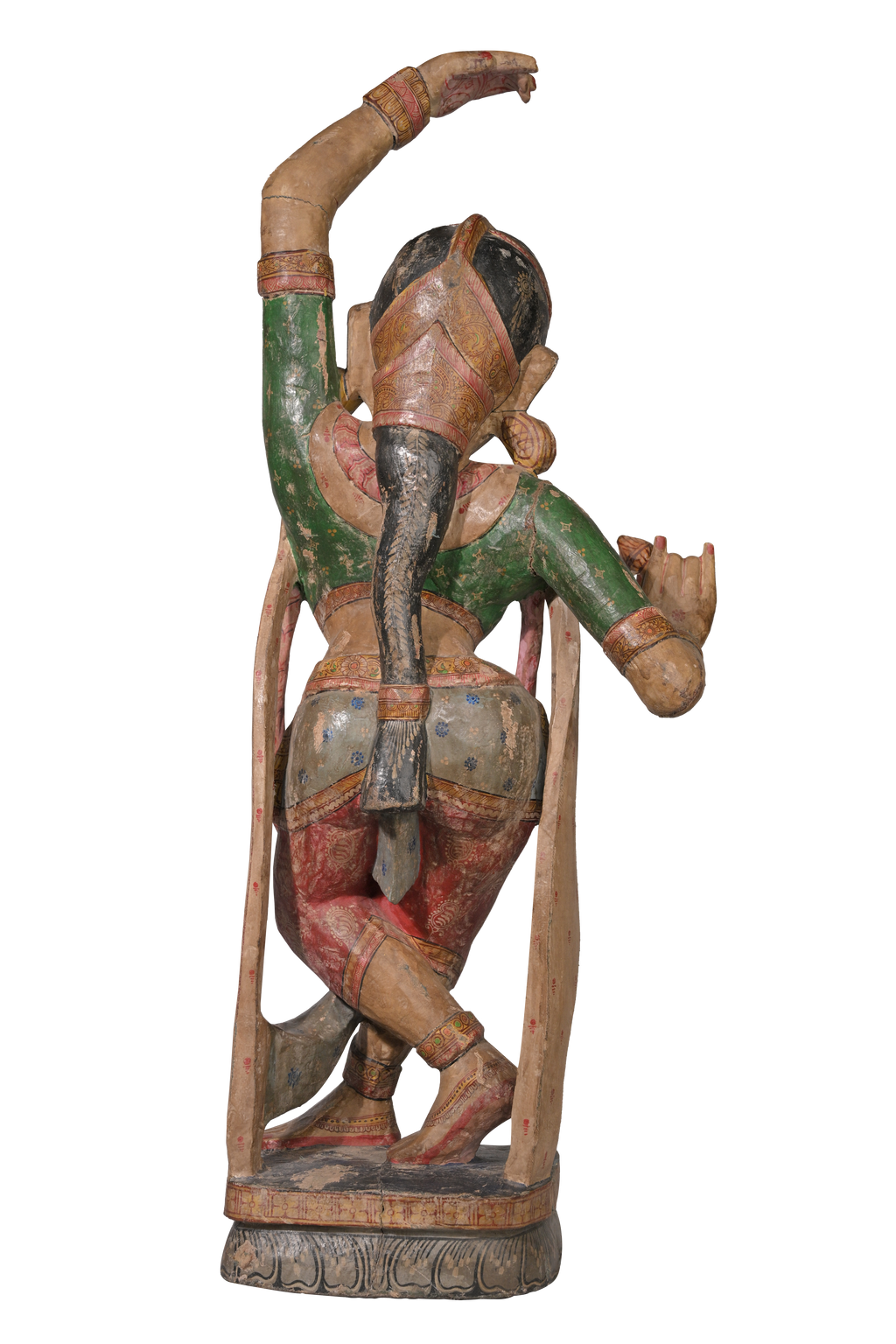 Traditional Dancing Lady Sculpture