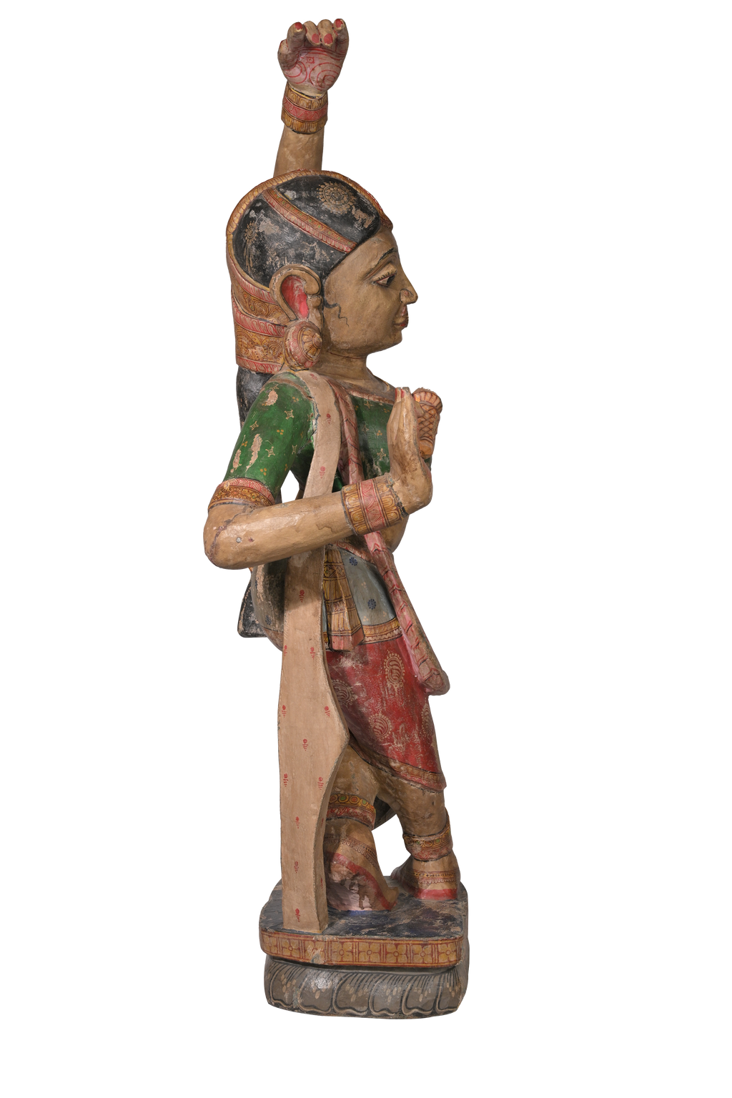 Traditional Dancing Lady Sculpture