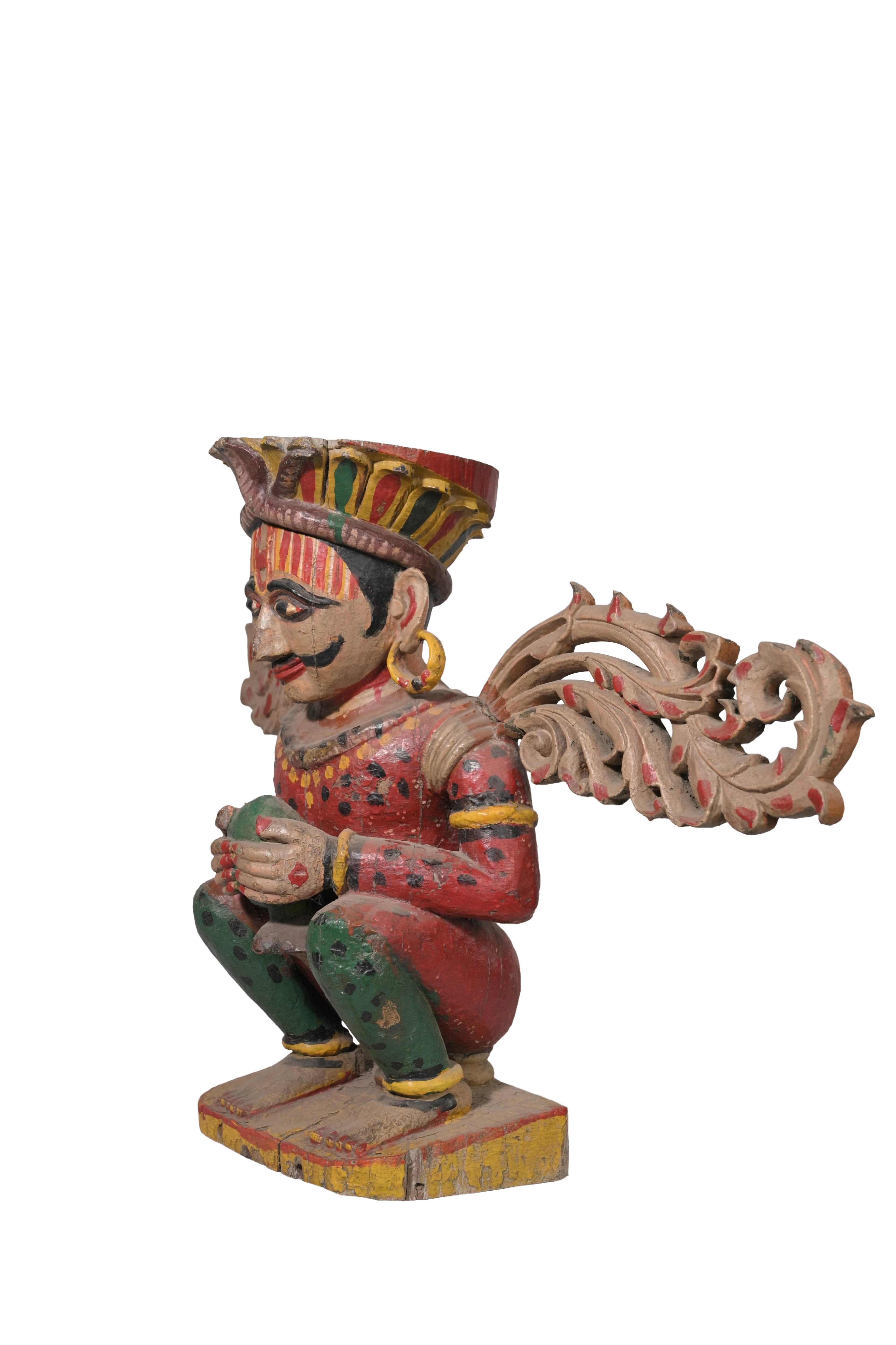 Sacred Garuda Temple Sculpture