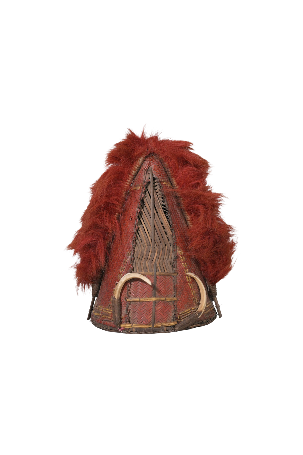 Antique Naga Warrior Ceremonial Headgear