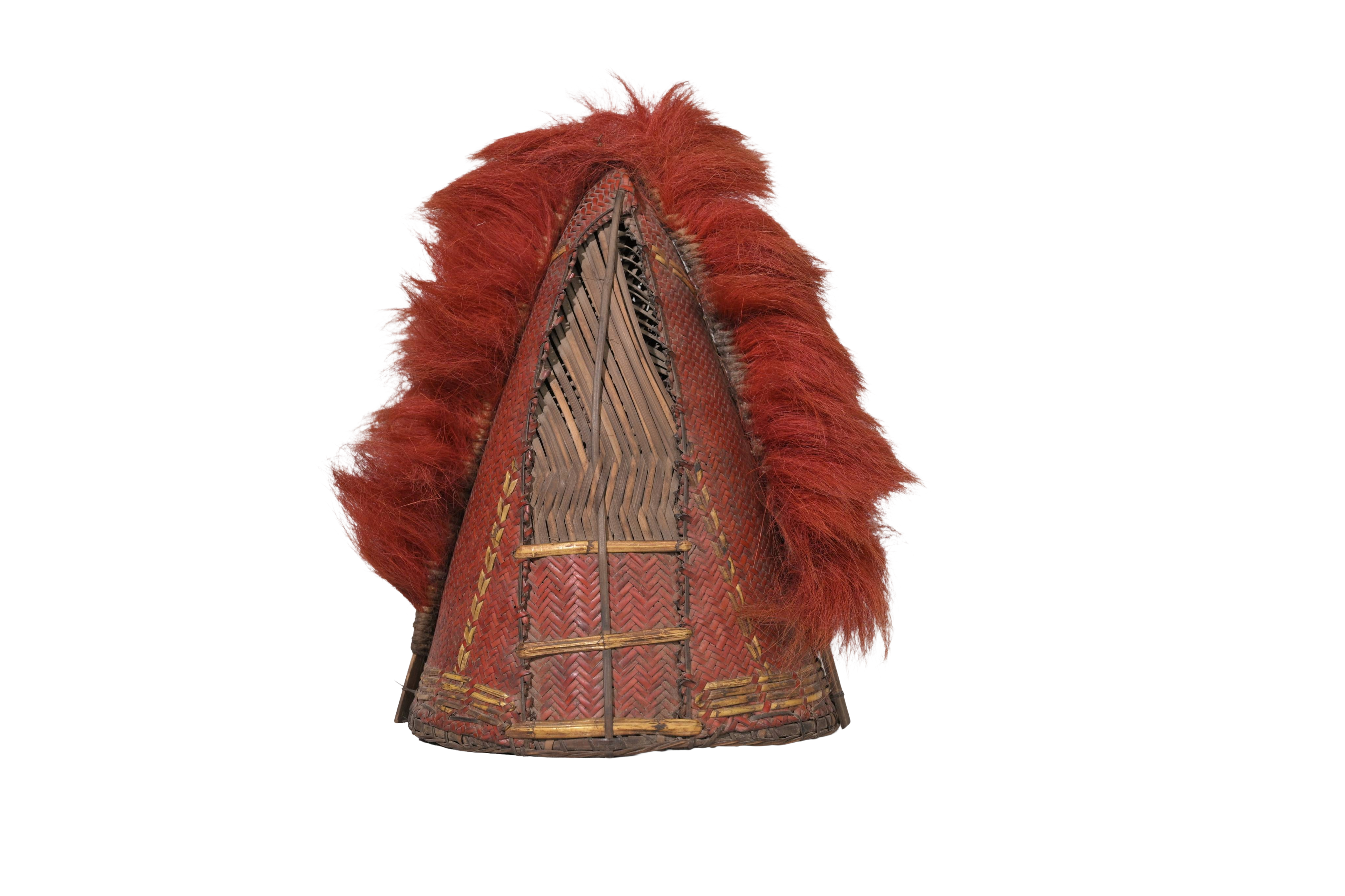 Antique Naga Warrior Ceremonial Headgear