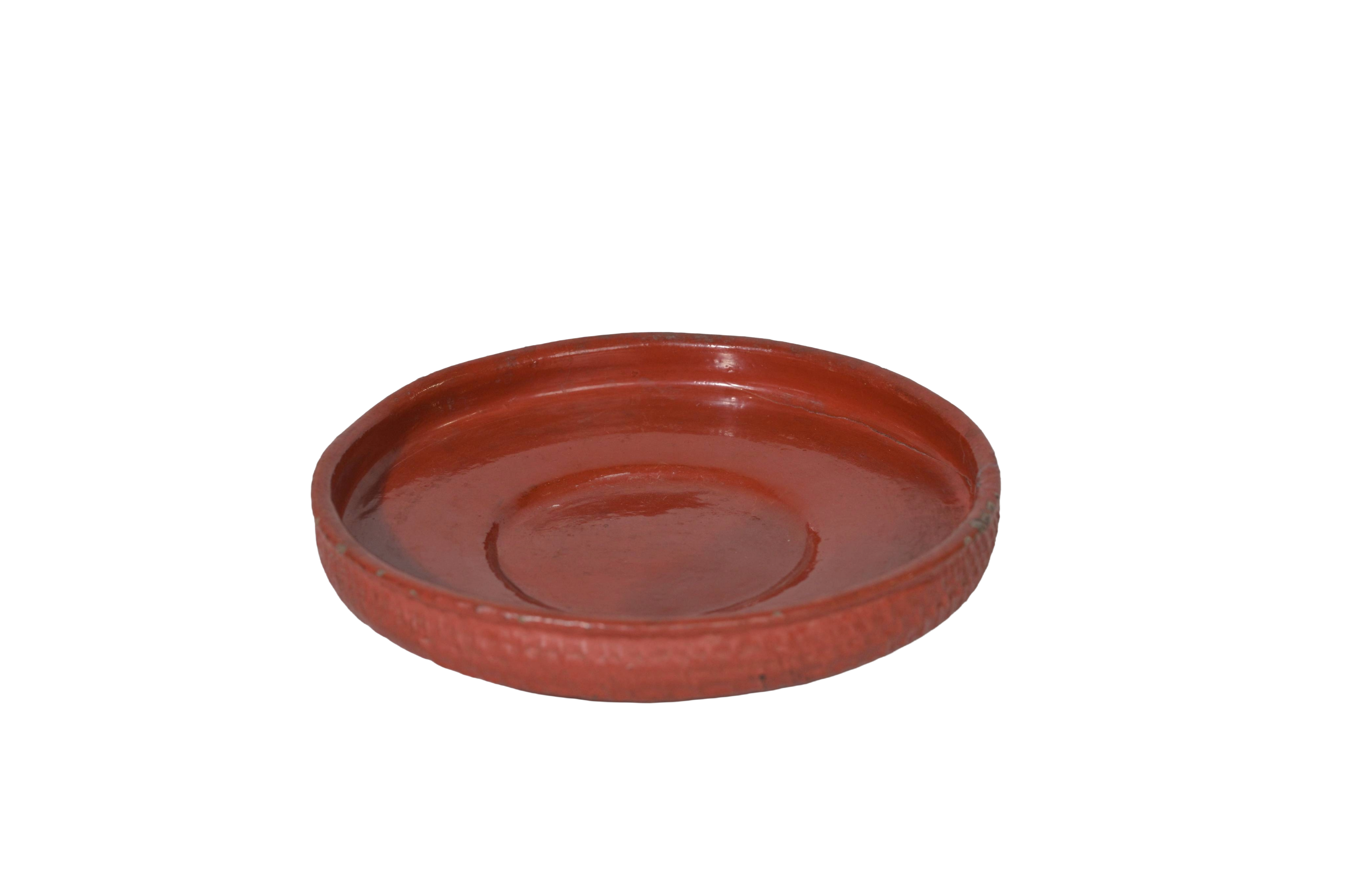 Heritage Red Lacquer Offering Tray