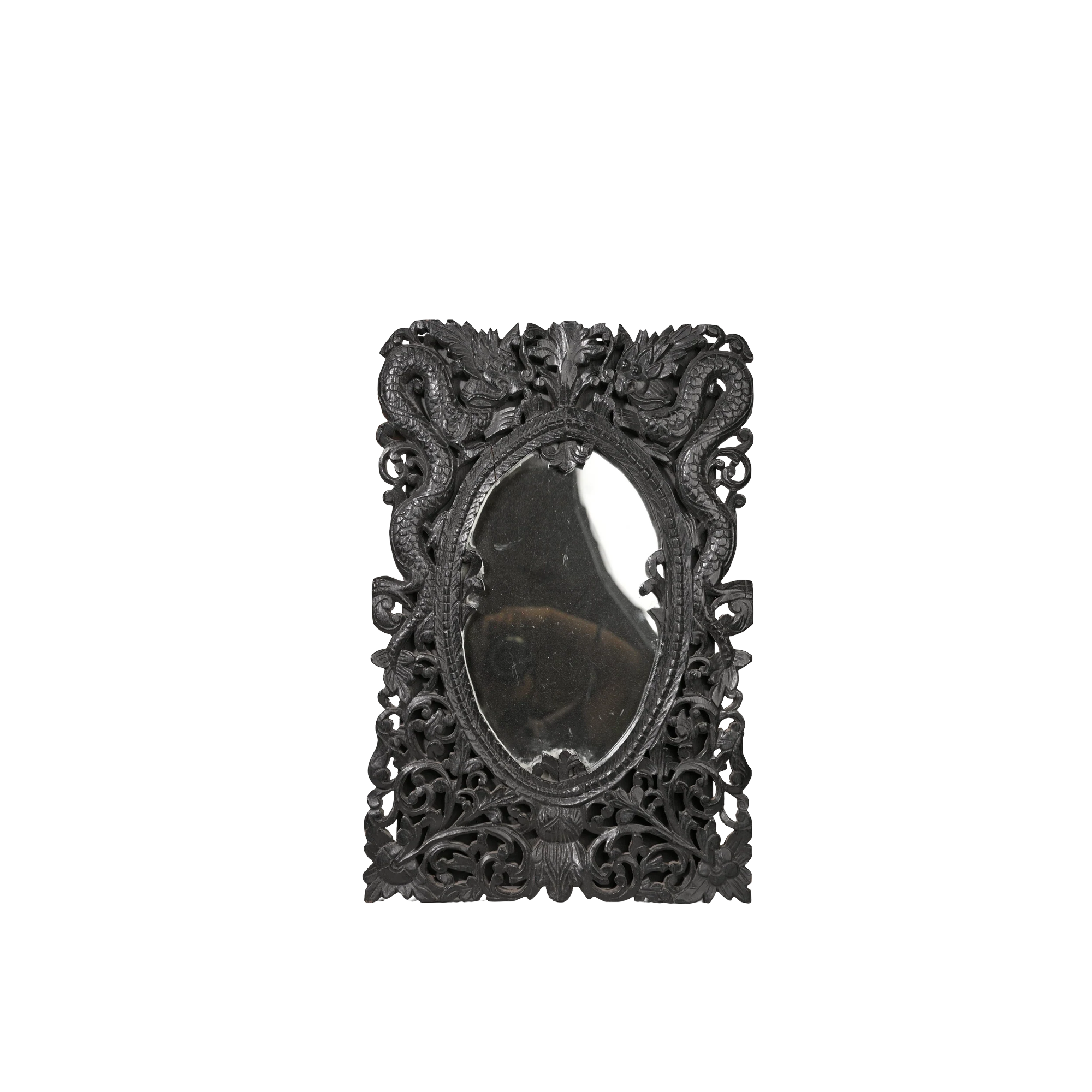 Carved Wooden Mirror Frame