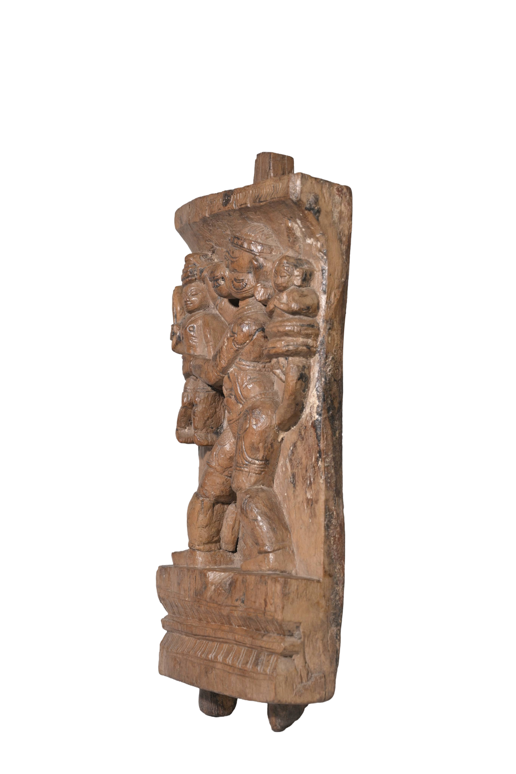 Hanuman Wooden Relief Panel