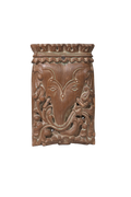 Carved Ganesha Wooden Wall Panel