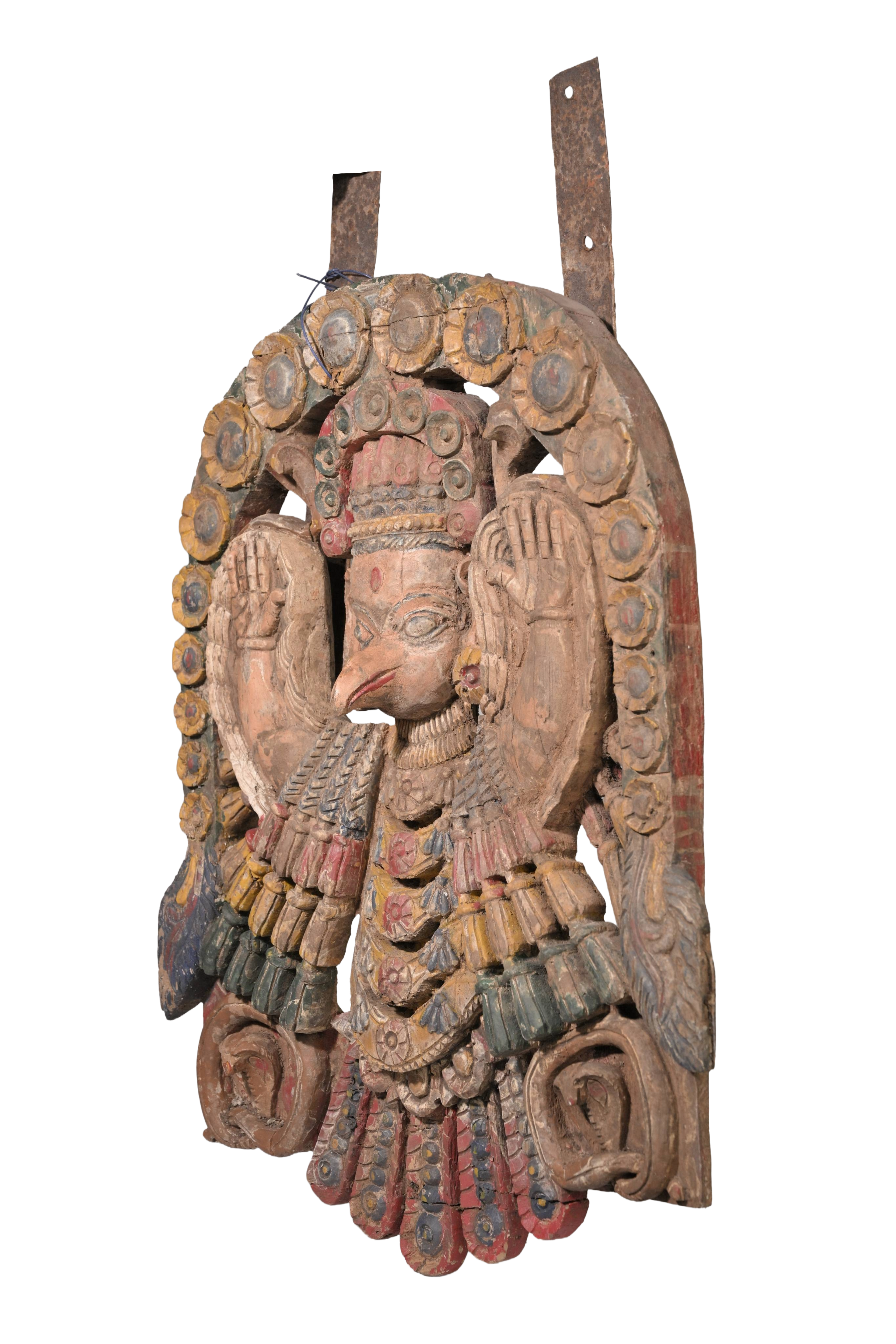 Garuda Temple Wooden Wall Panel