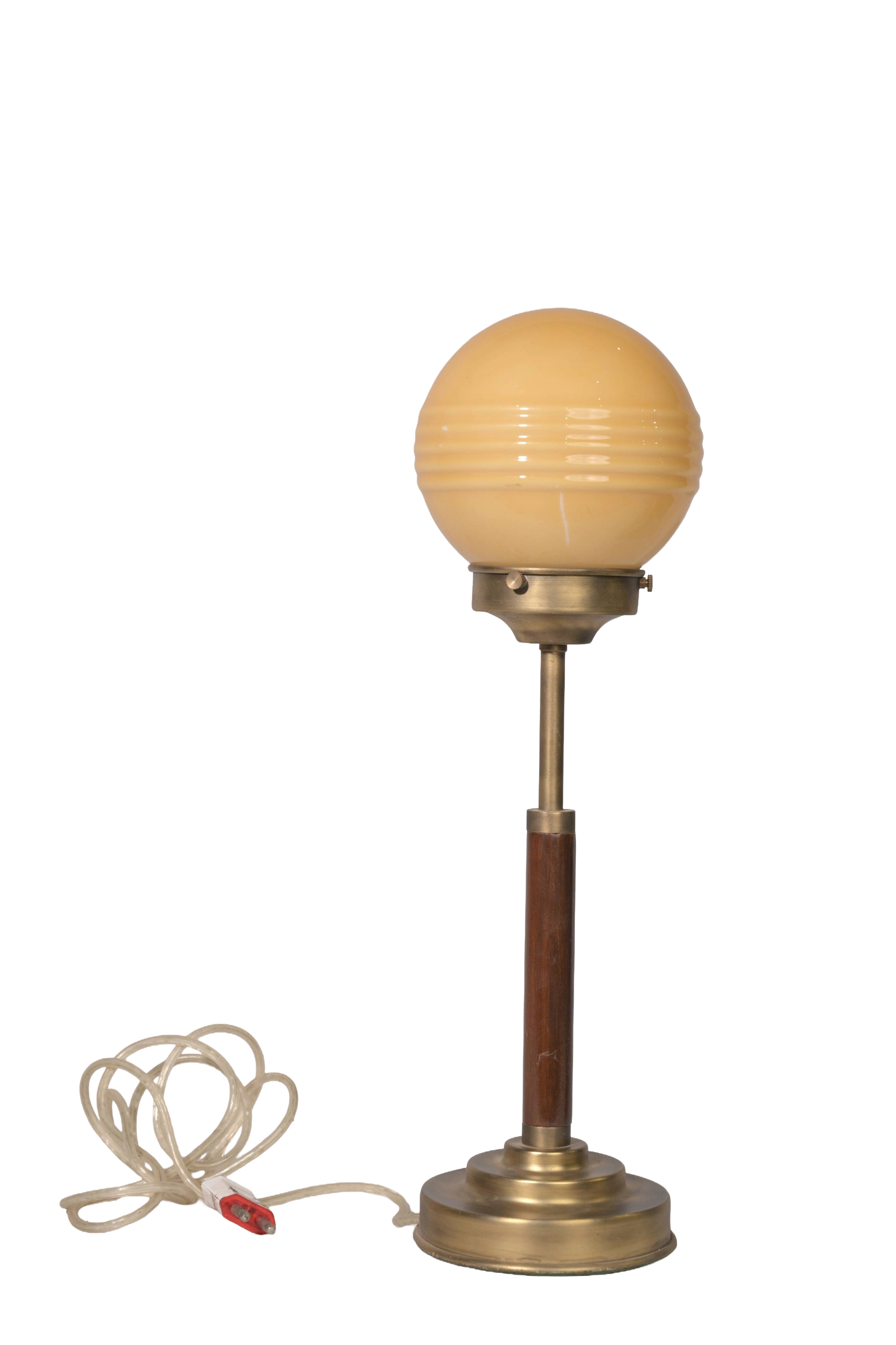 Art Deco Globe Table Lamp