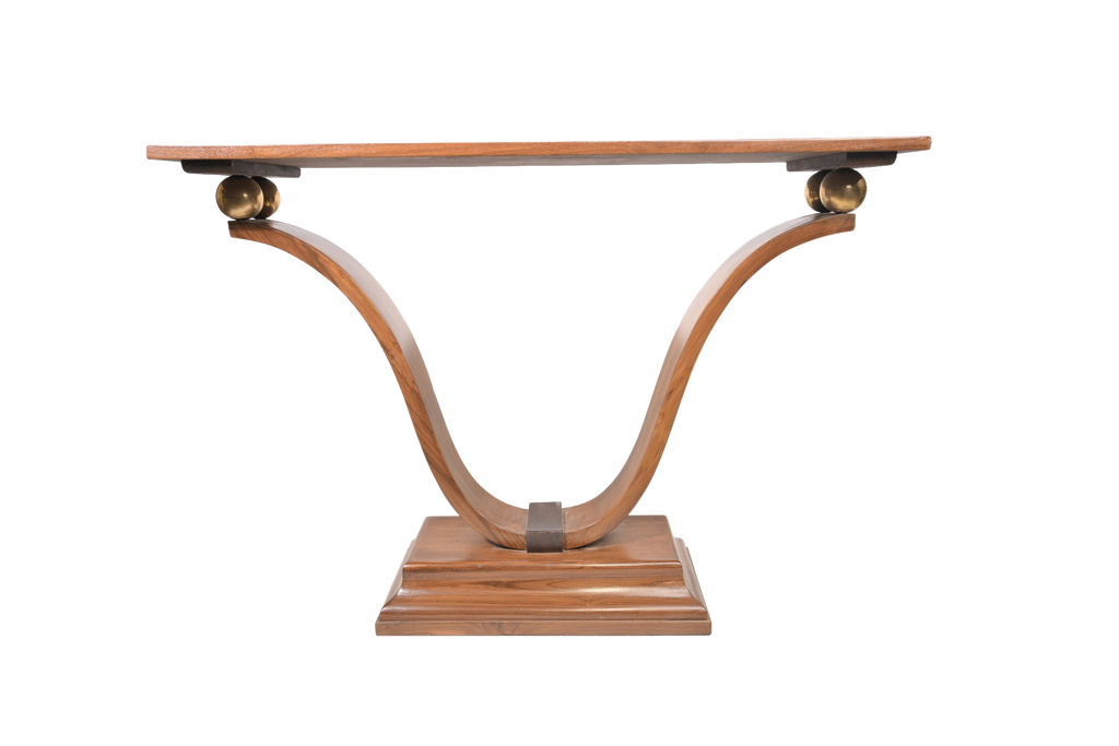Valmont Sculptural Console Table