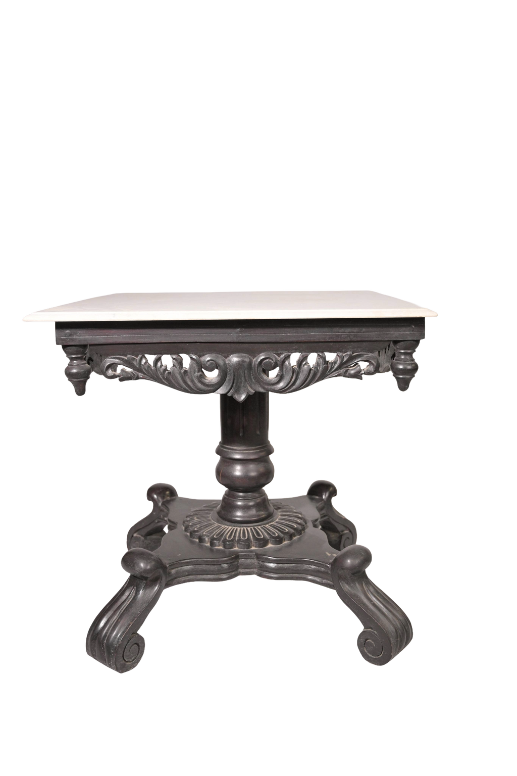 Heritage Marble Top Side Table