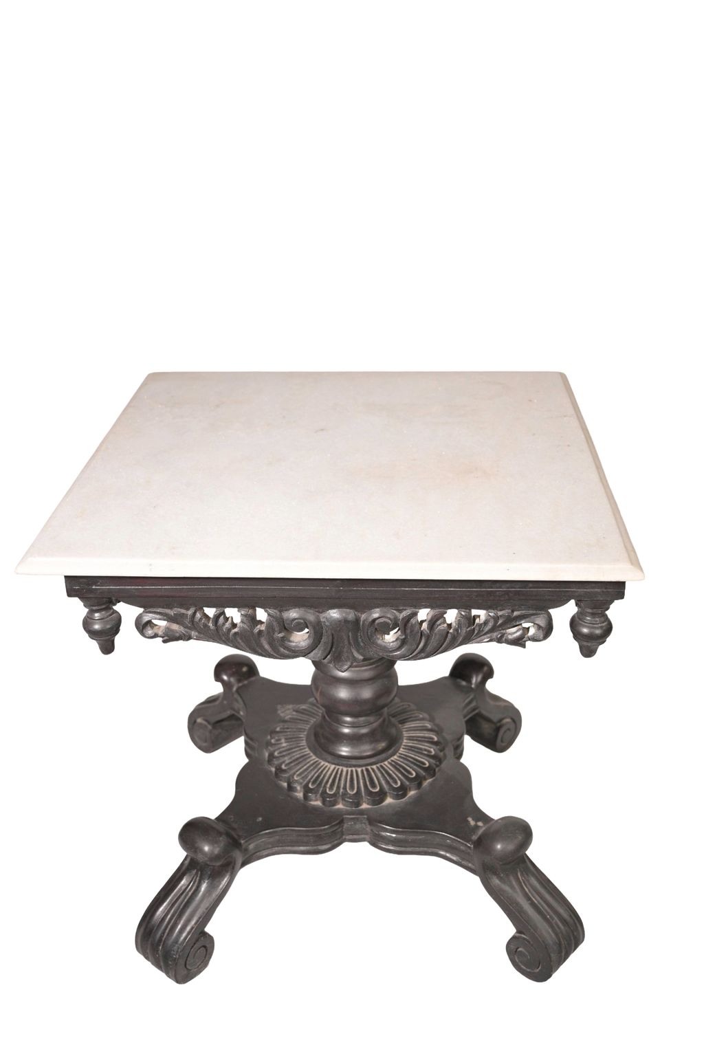 Heritage Marble Top Side Table