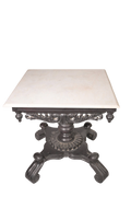 Heritage Marble Top Side Table