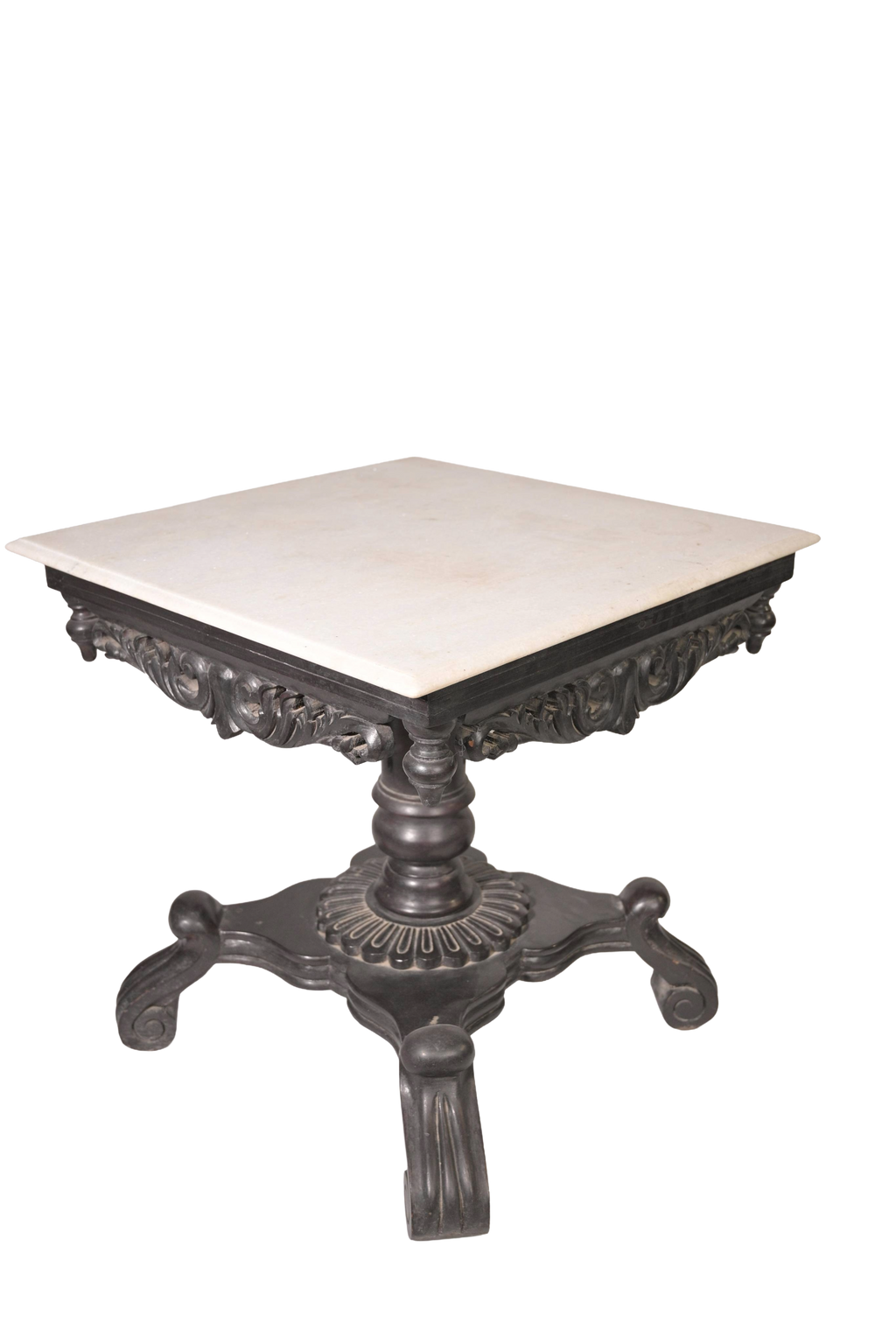Heritage Marble Top Side Table
