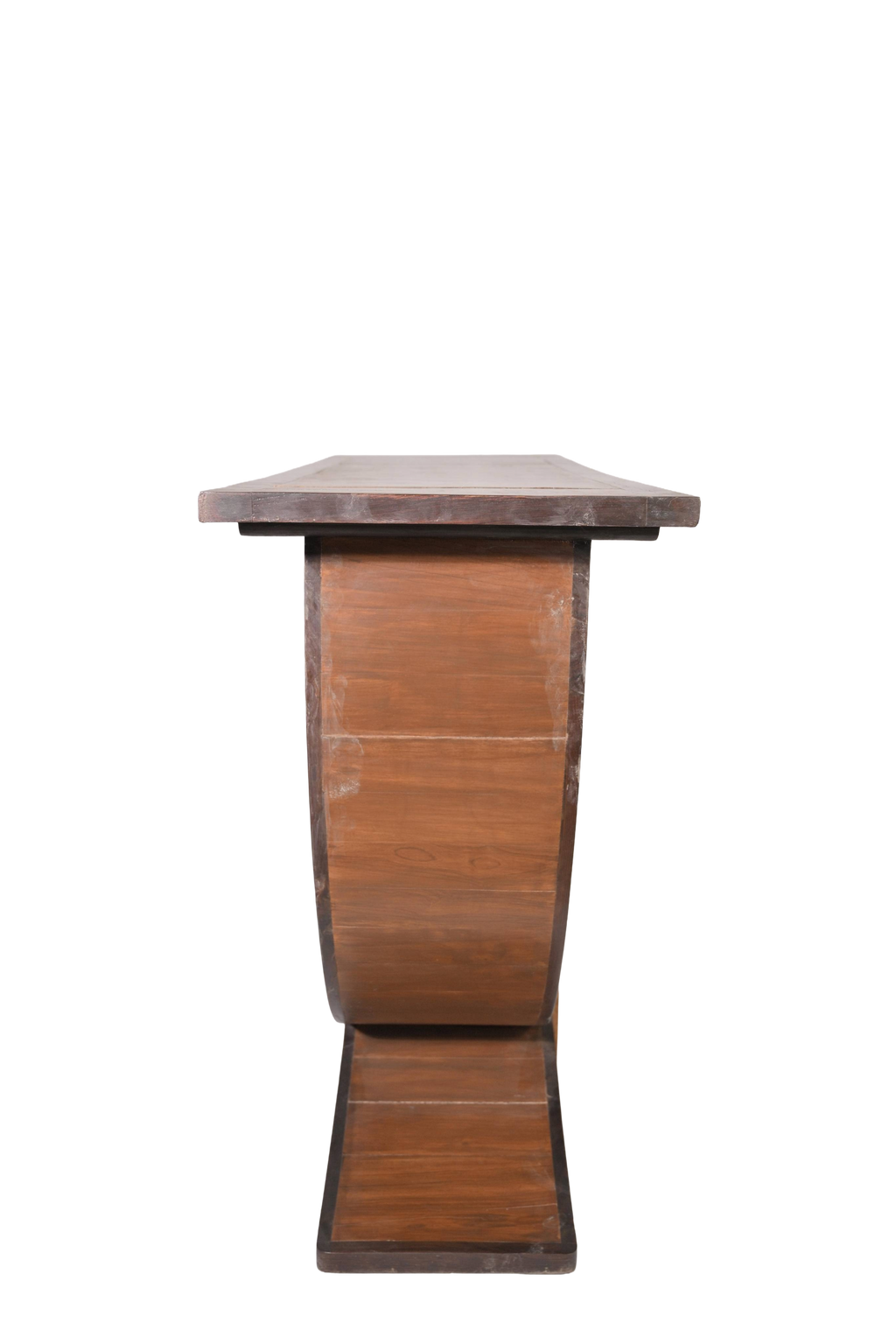 Art Deco Crescent Console Table