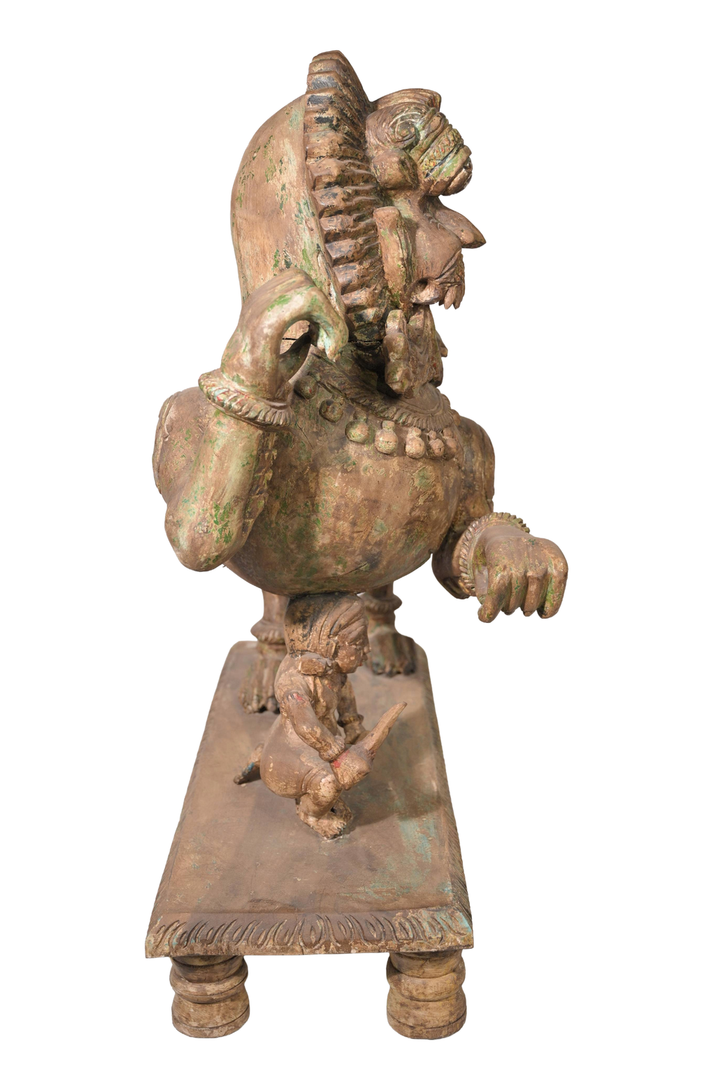 Royal Yali Simha Vahana Sculpture