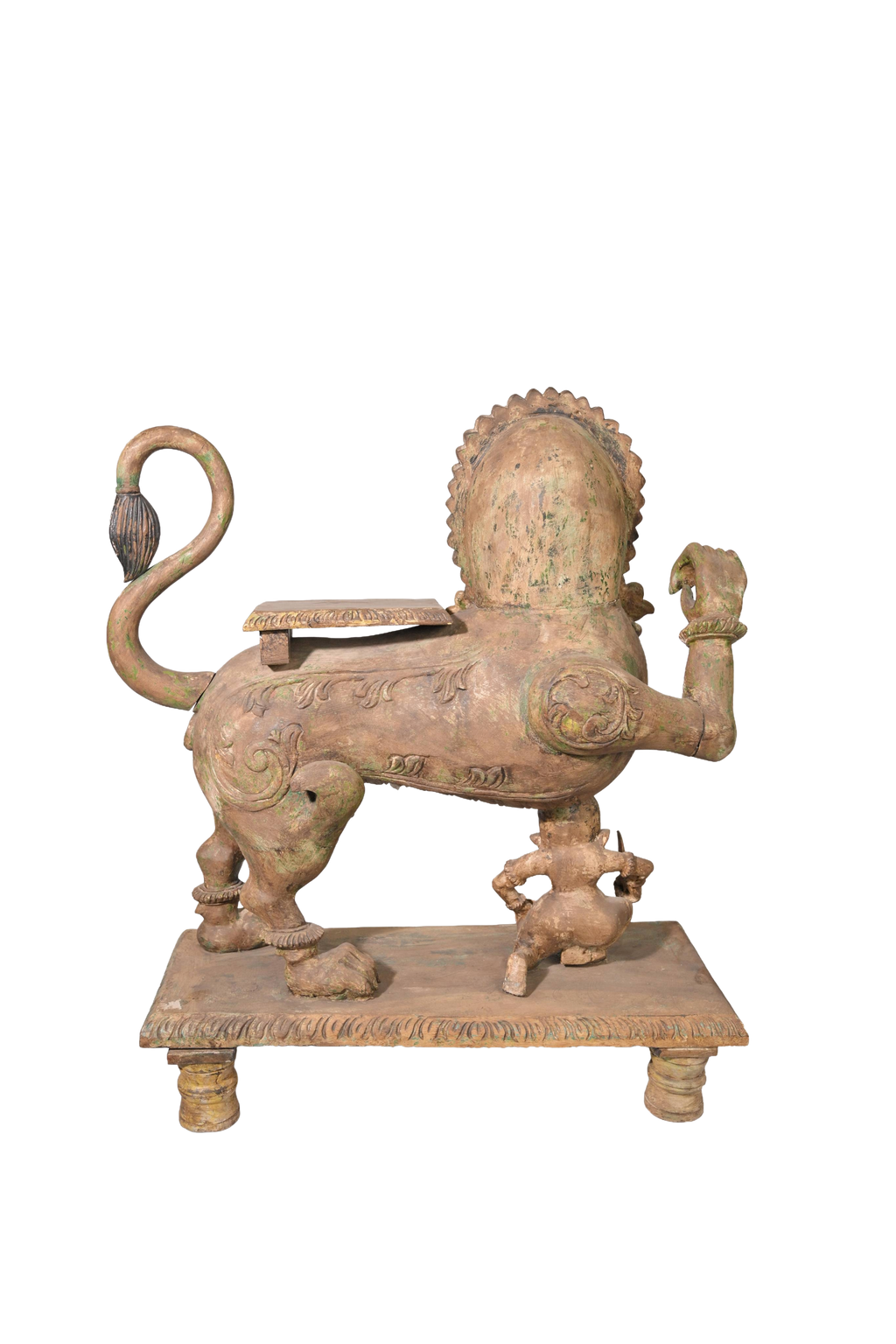 Royal Yali Simha Vahana Sculpture