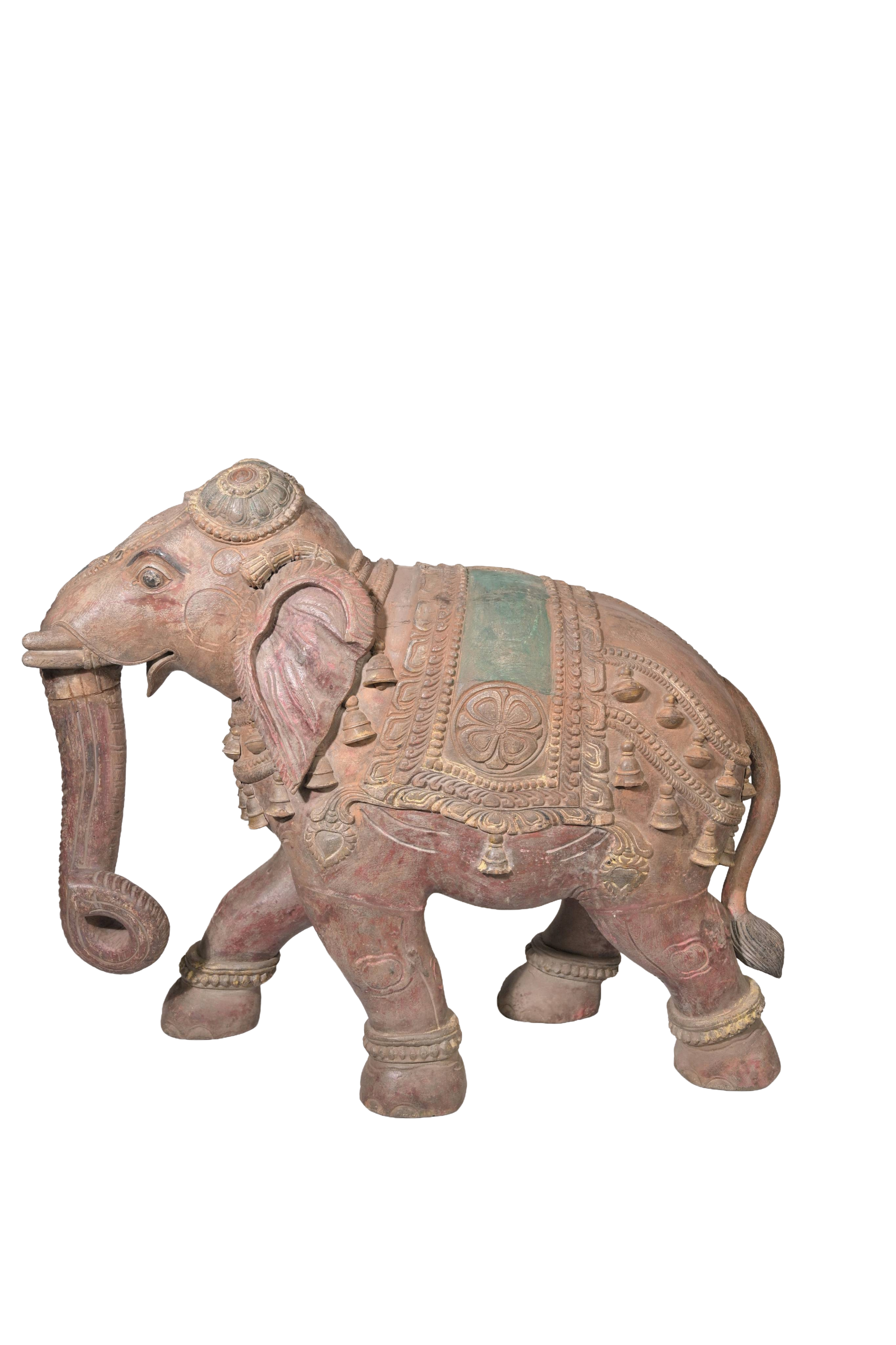 Vintage Decorative Elephant Sculpture
