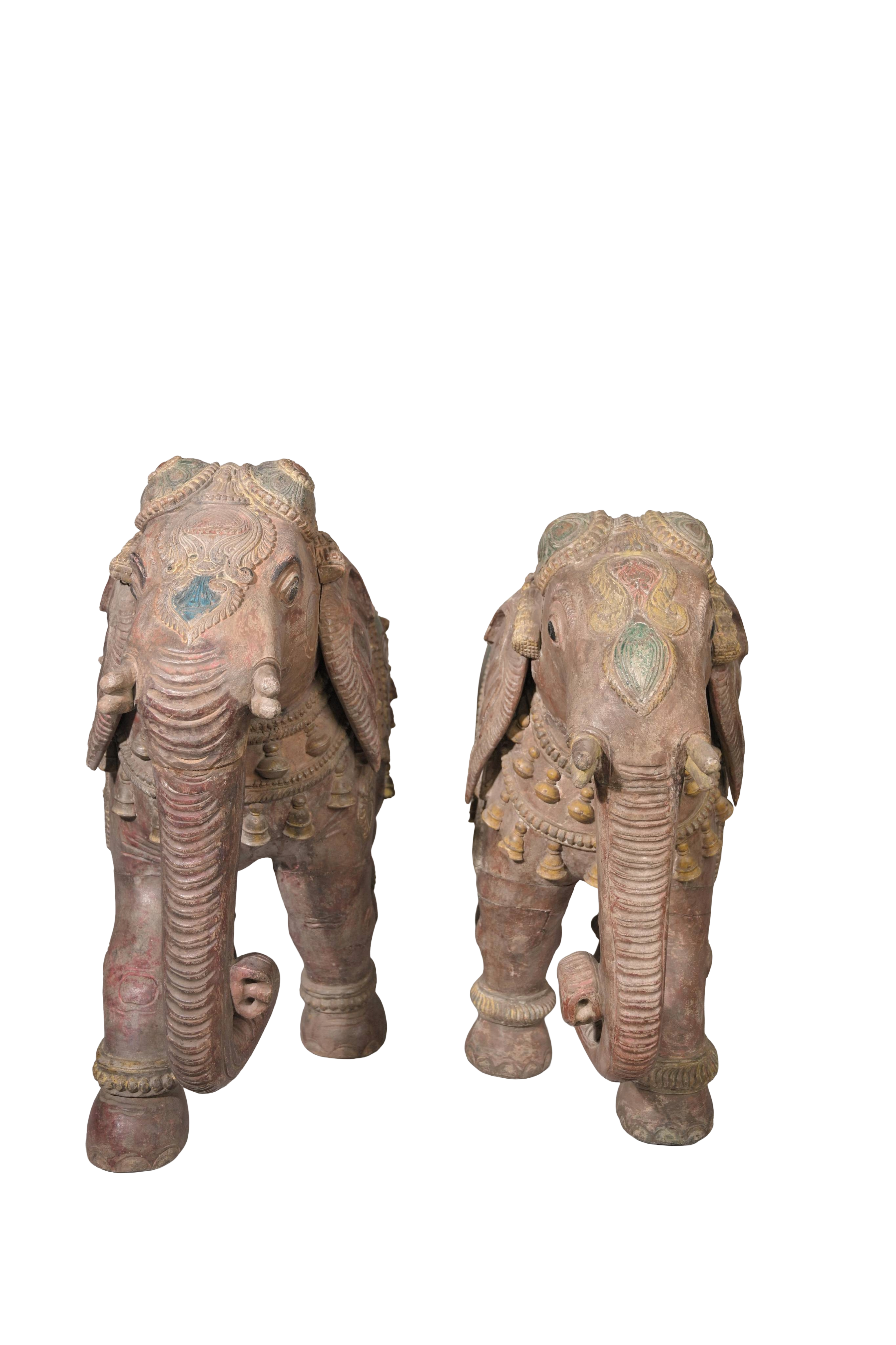Vintage Decorative Elephant Sculpture