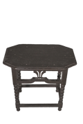 Vintage Colonial Octagonal Accent Table