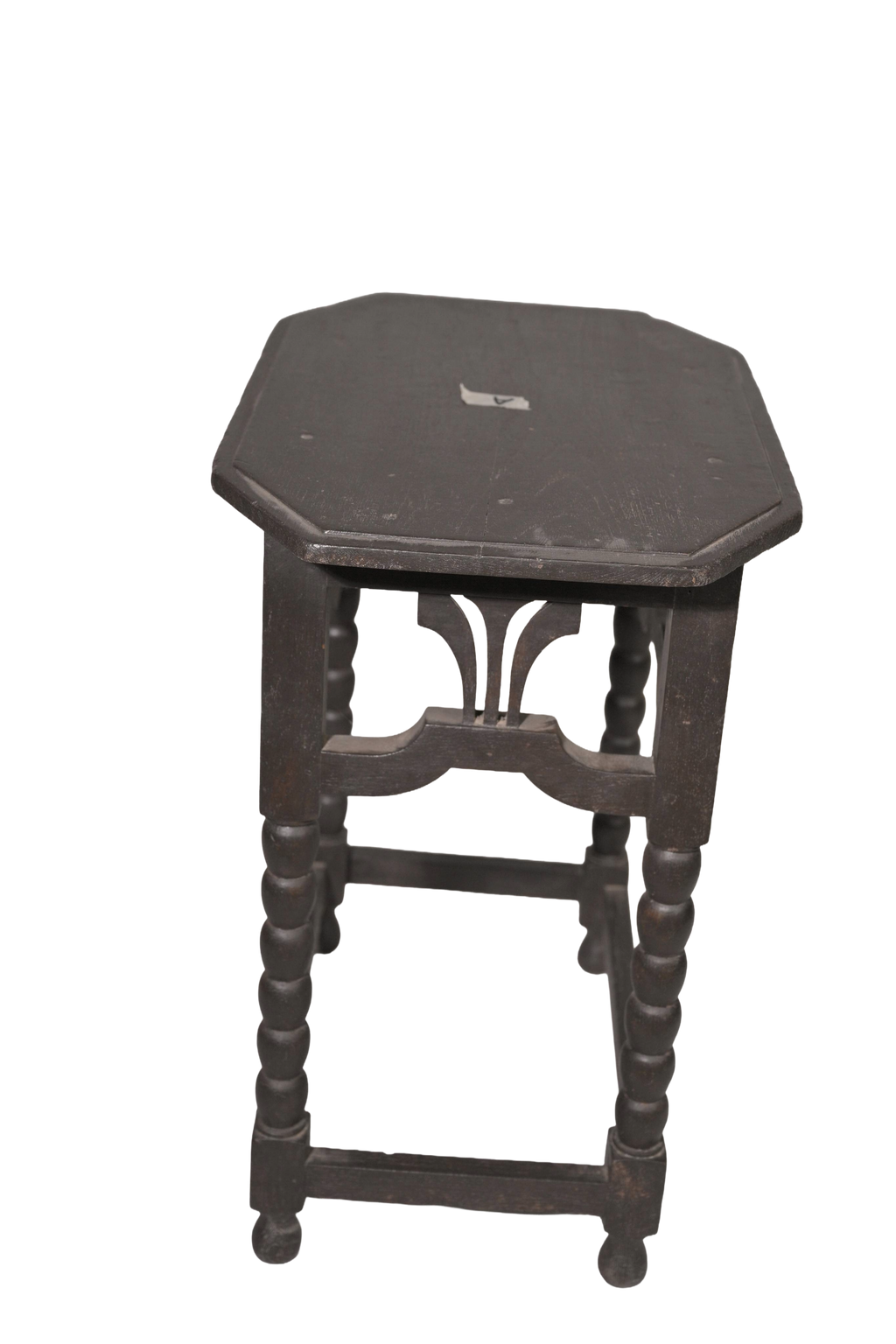 Vintage Colonial Octagonal Accent Table