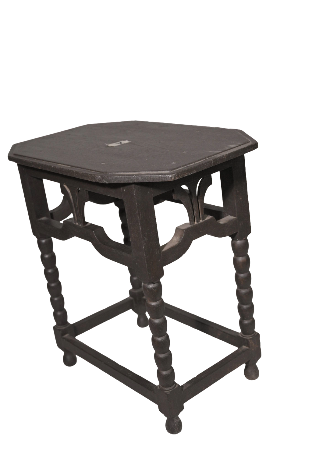 Vintage Colonial Octagonal Accent Table