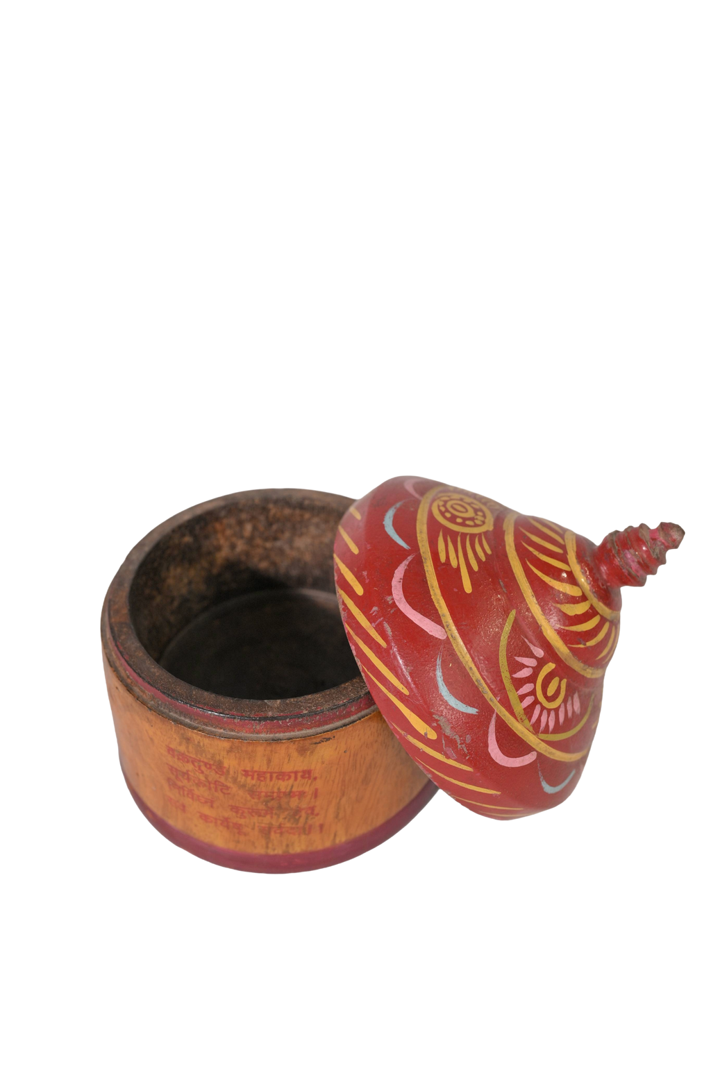Painted Temple Storage Box