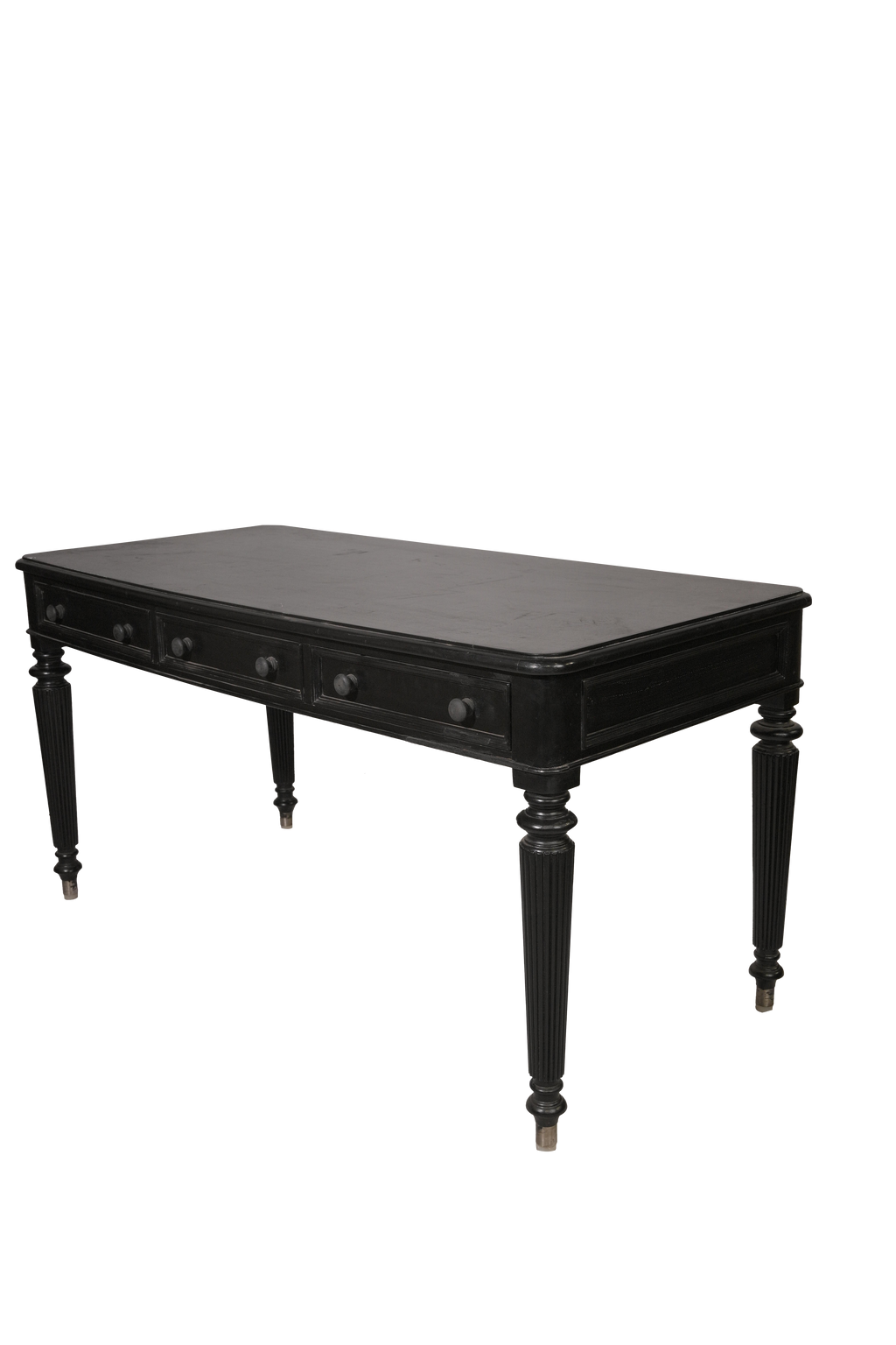Colonial Black Writing Desk Table