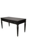 Colonial Black Writing Desk Table