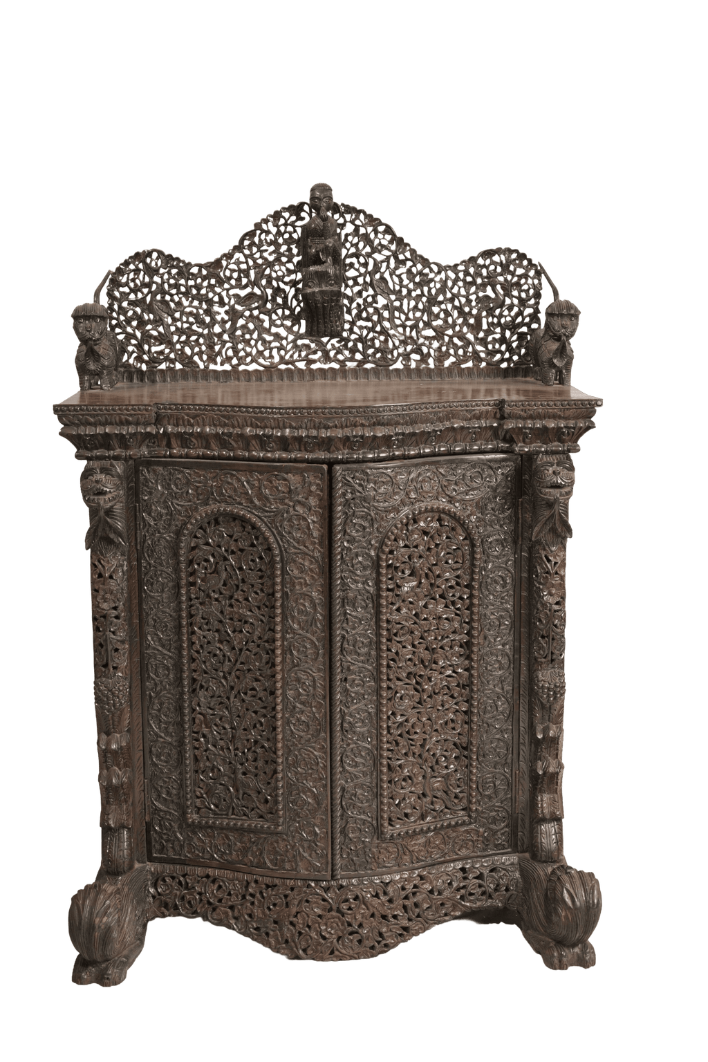 Hand-Carved Heritage Storage Chest