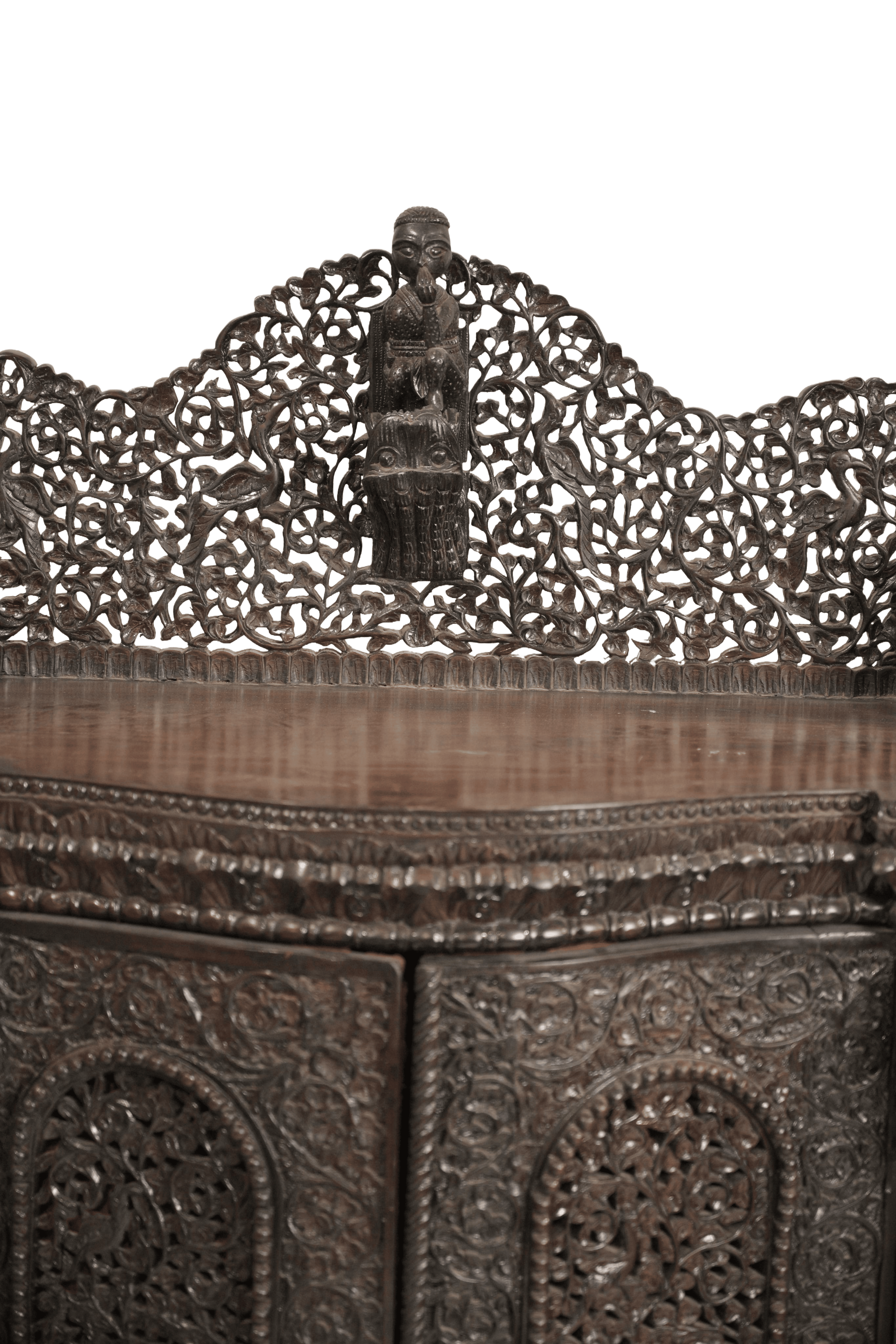 Hand-Carved Heritage Storage Chest