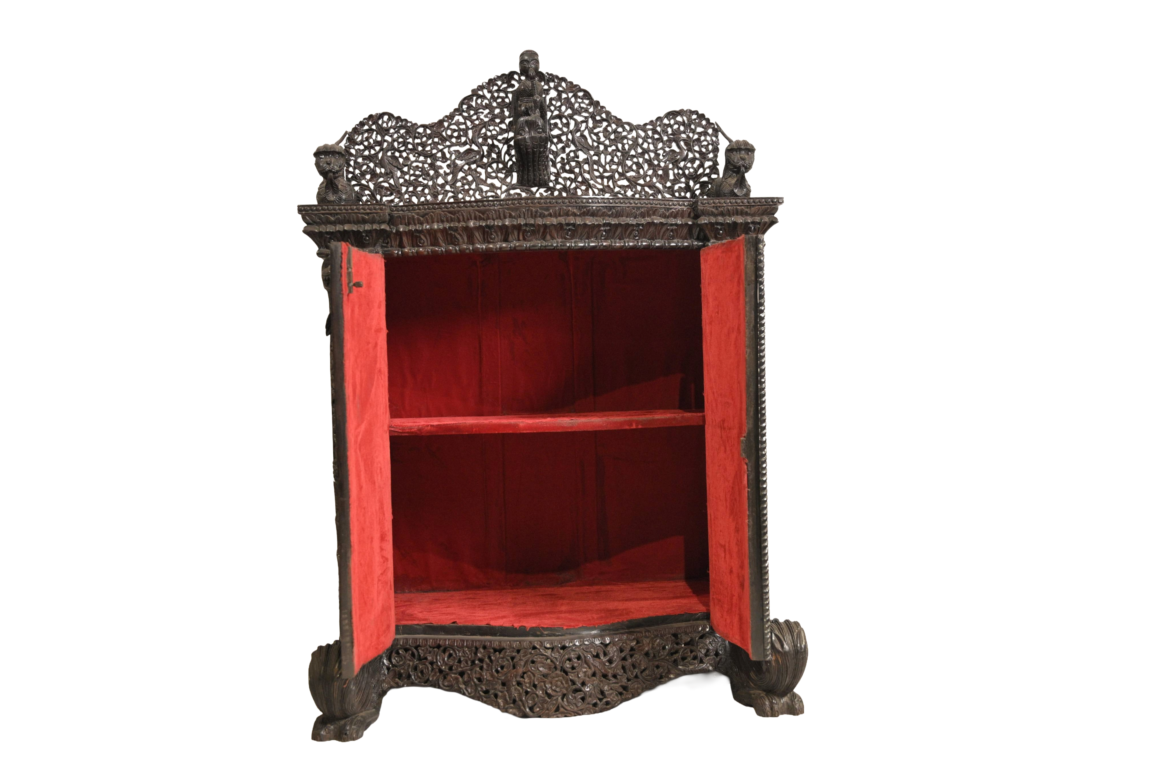Hand-Carved Heritage Storage Chest