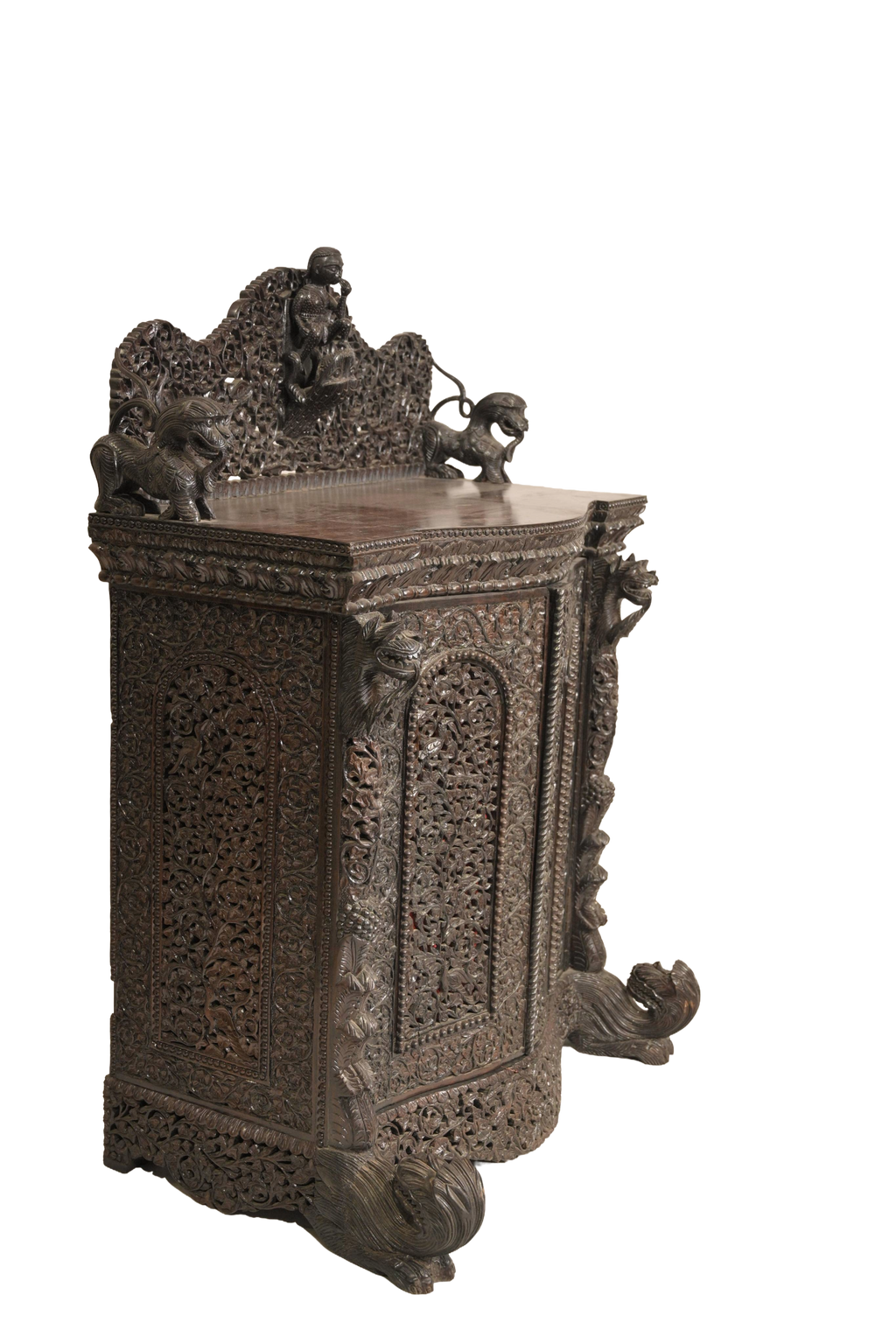 Hand-Carved Heritage Storage Chest