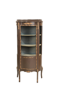 French Antique Curio Display Cabinet