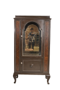 Vintage Corner Display Cabinet Showcase