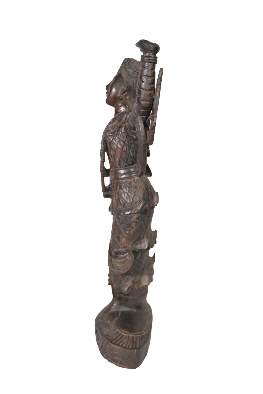 Carved Wooden Dancing Figure