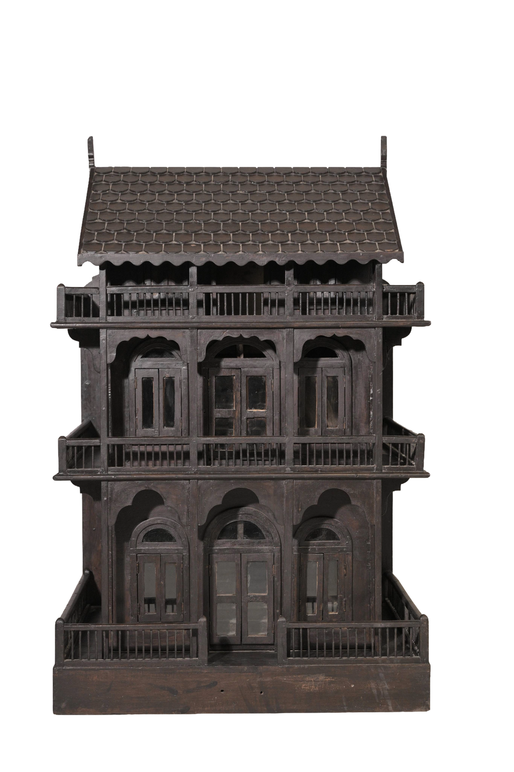 Vintage Wooden Mansion Showcase
