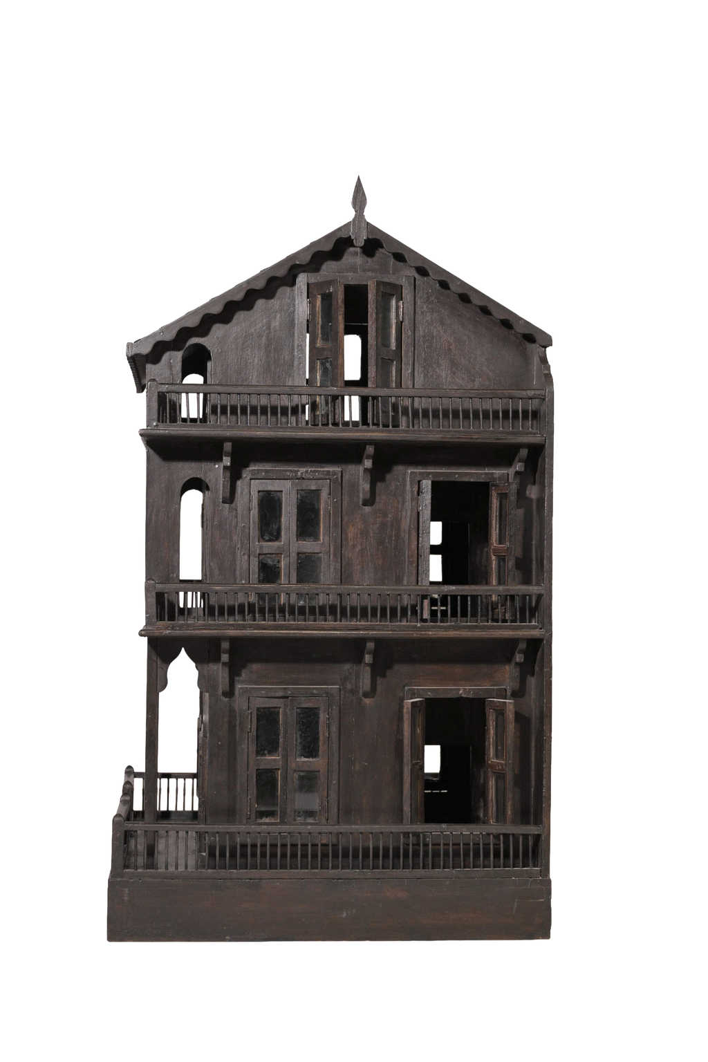 Vintage Wooden Mansion Showcase