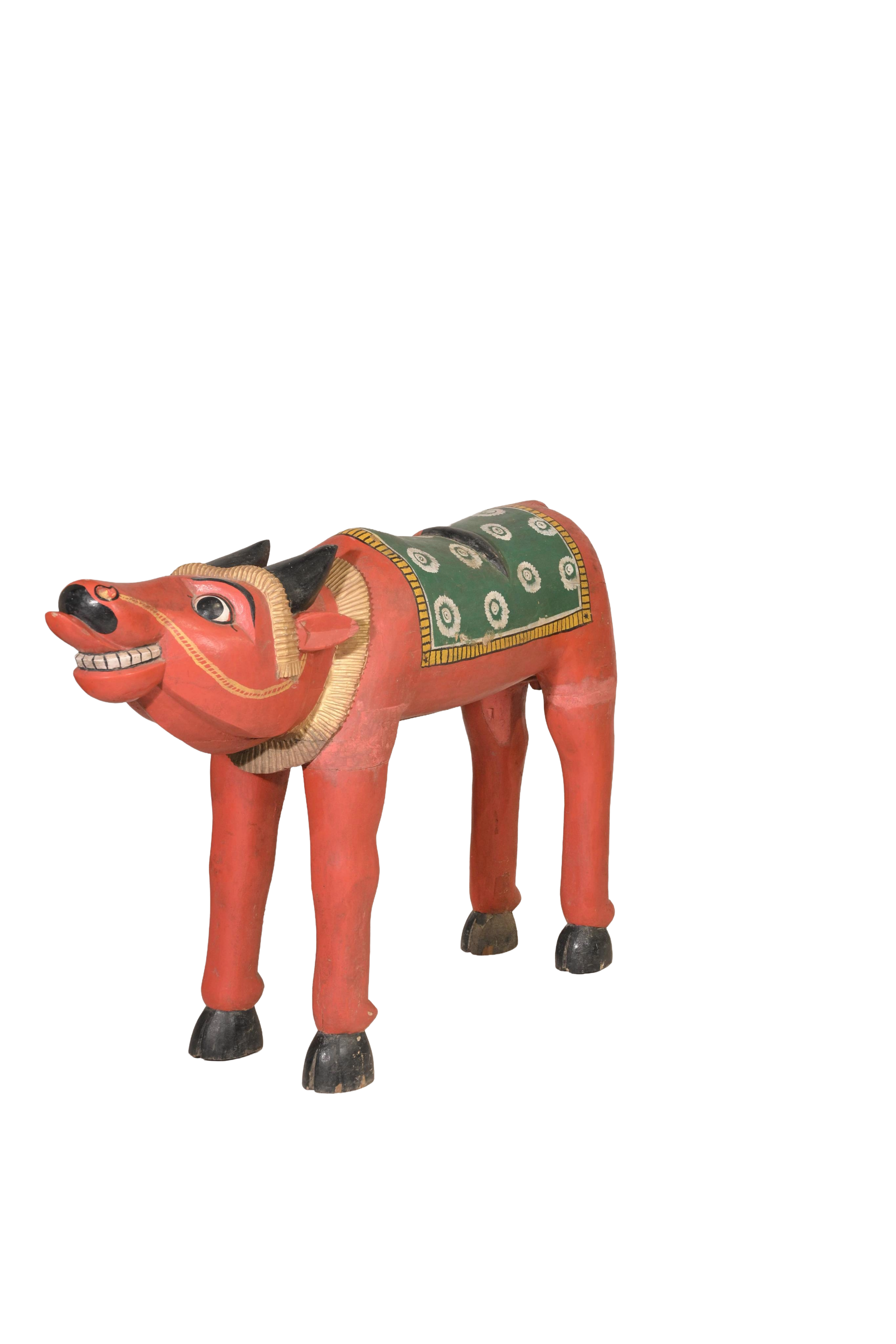 Royal Nandi Guardian Sculpture