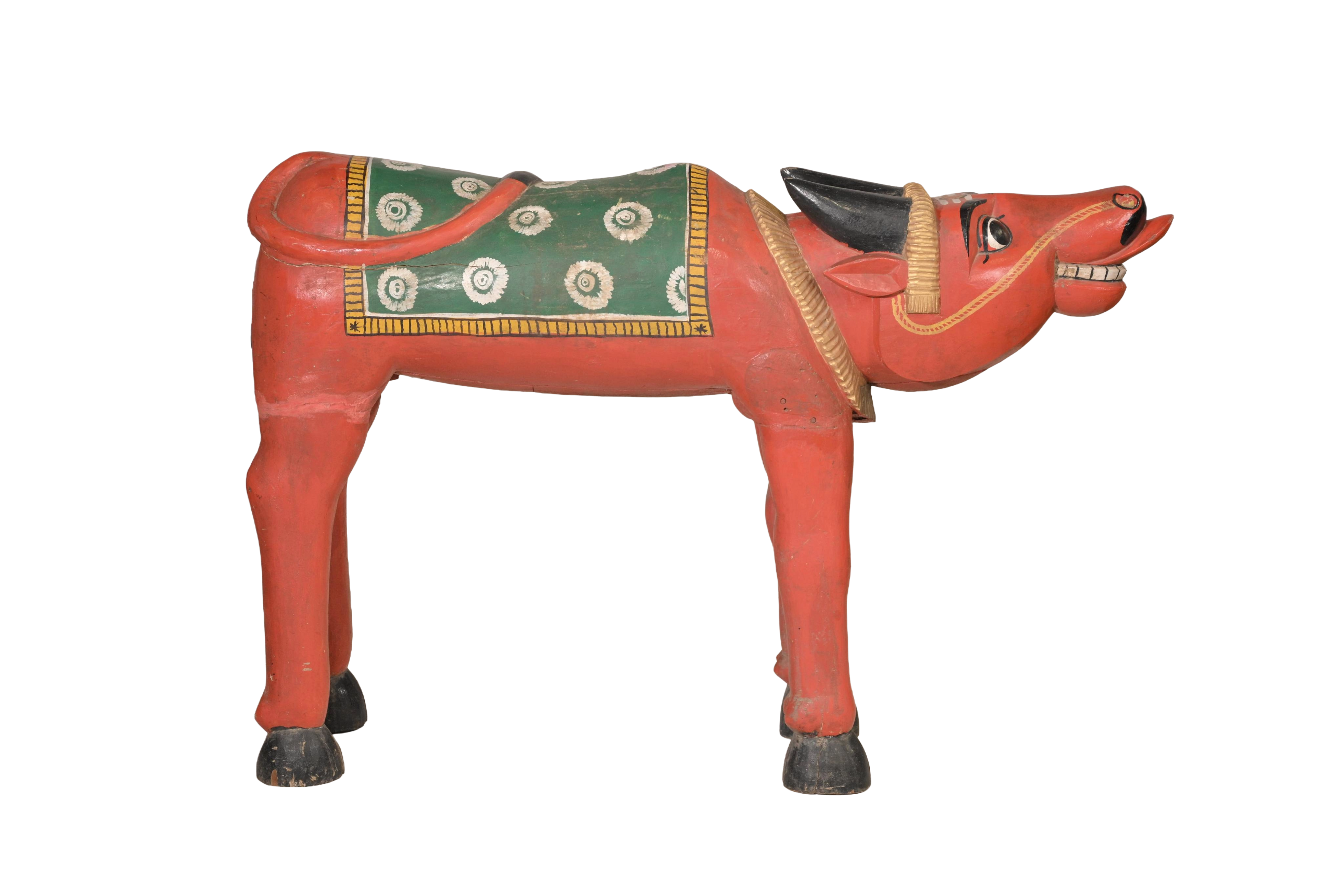 Royal Nandi Guardian Sculpture
