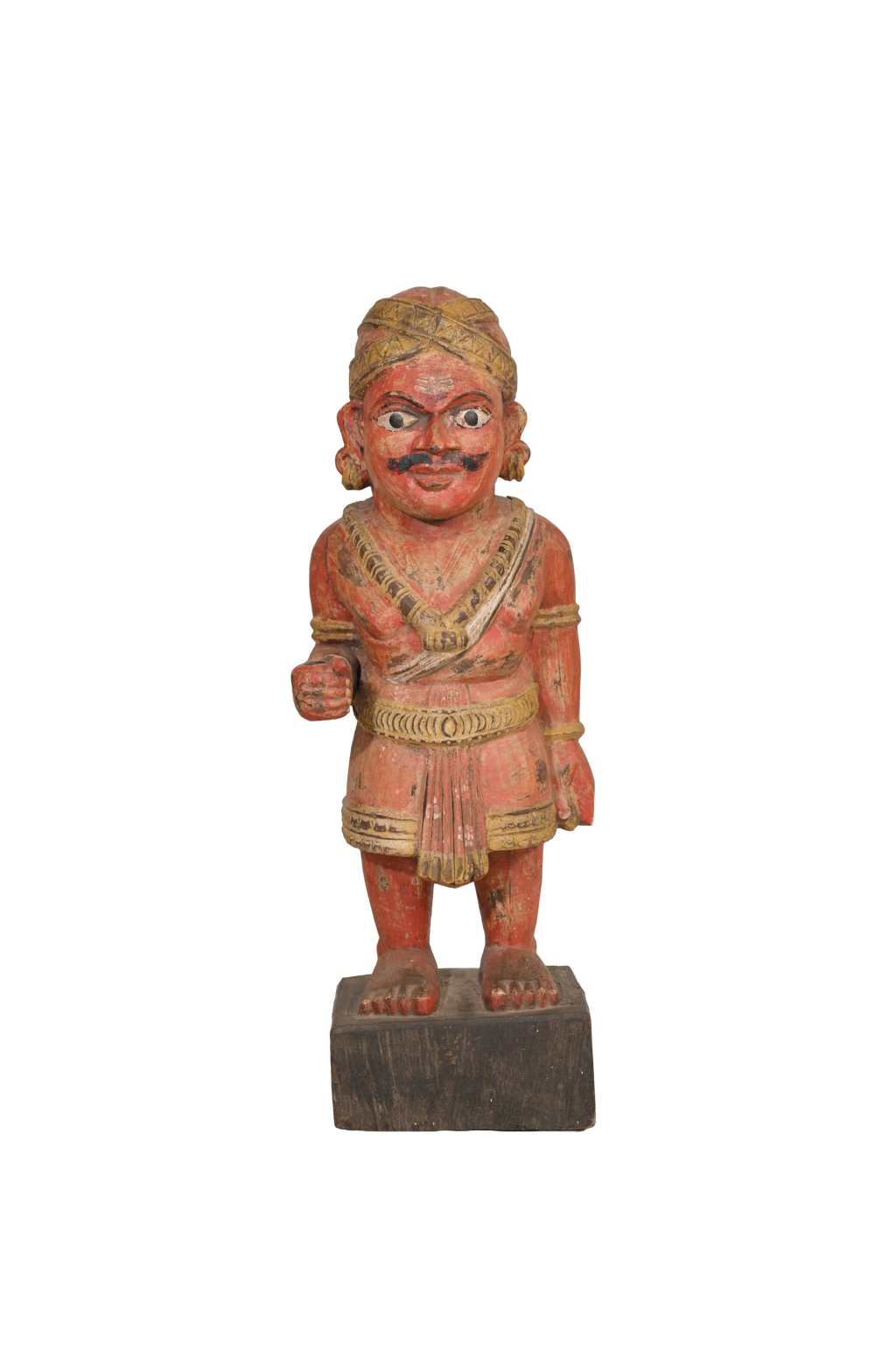 Vintage Folk Bhuta Guardian Statue