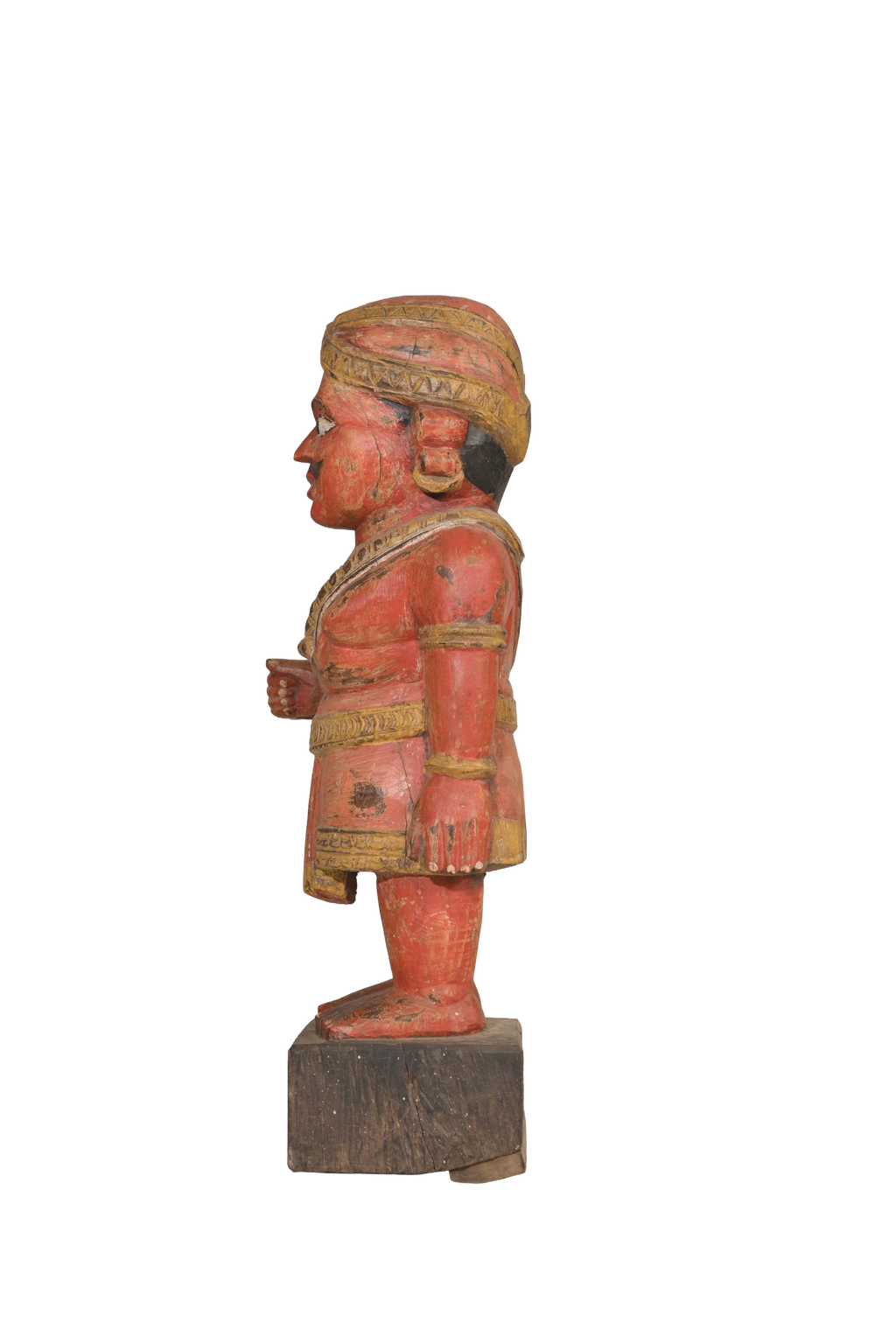 Vintage Folk Bhuta Guardian Statue