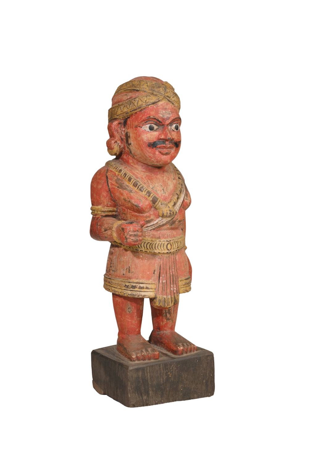 Vintage Folk Bhuta Guardian Statue