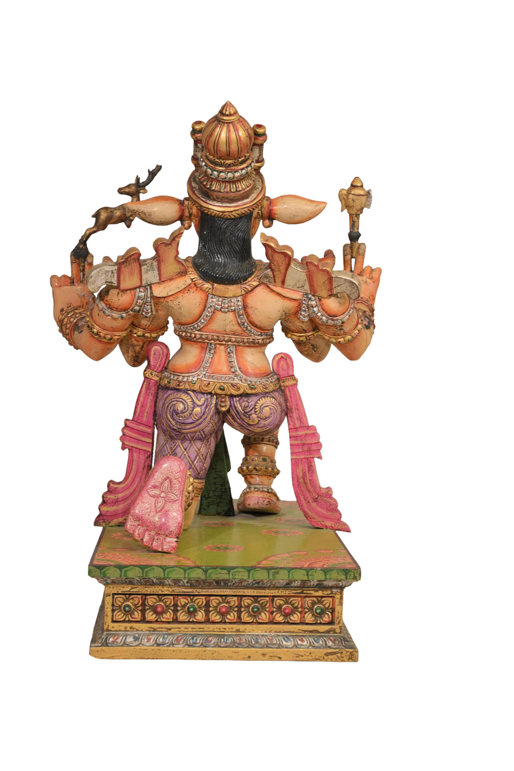 Hand-Painted Varaha Decor Sculpture