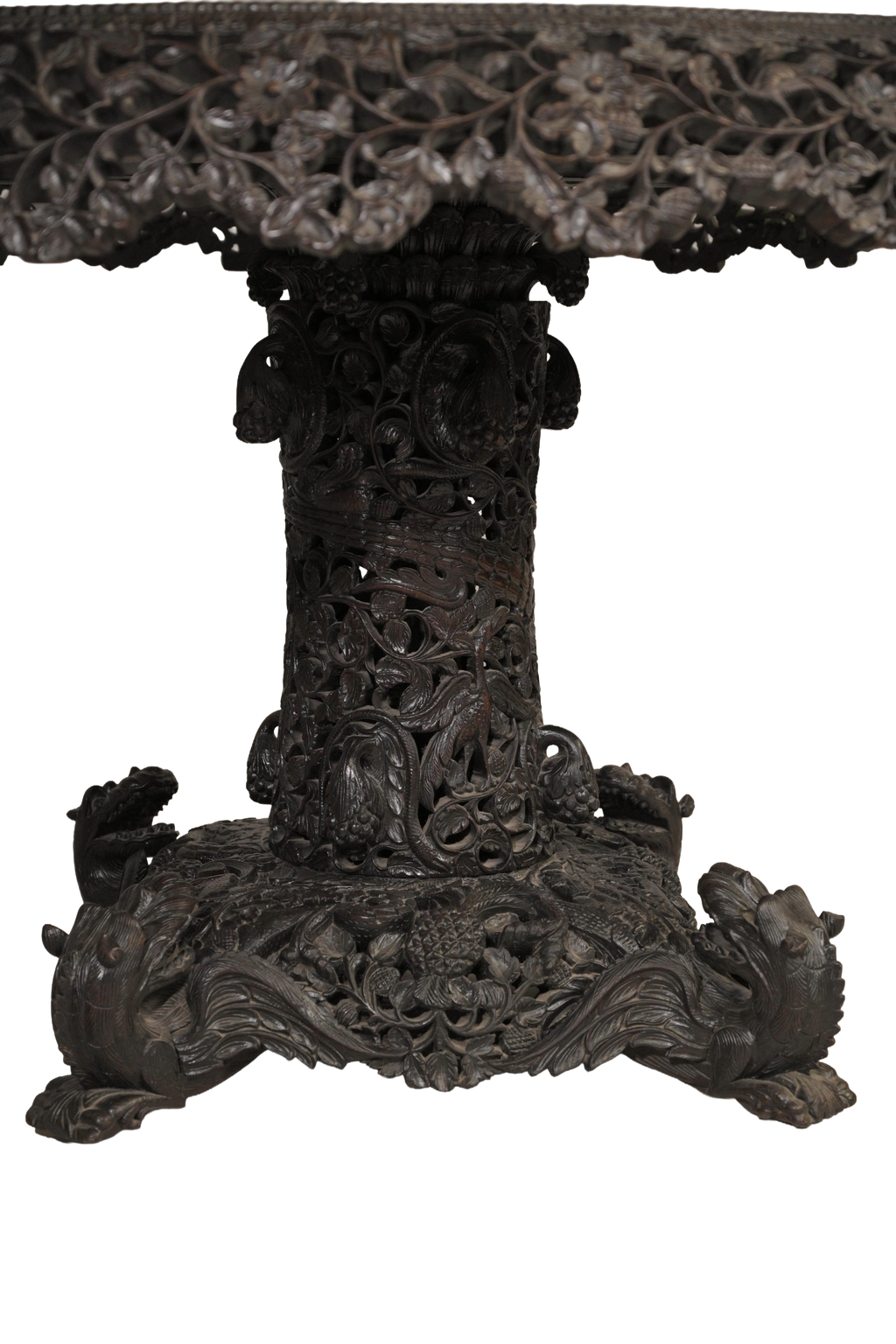 Carved Marble Center Table