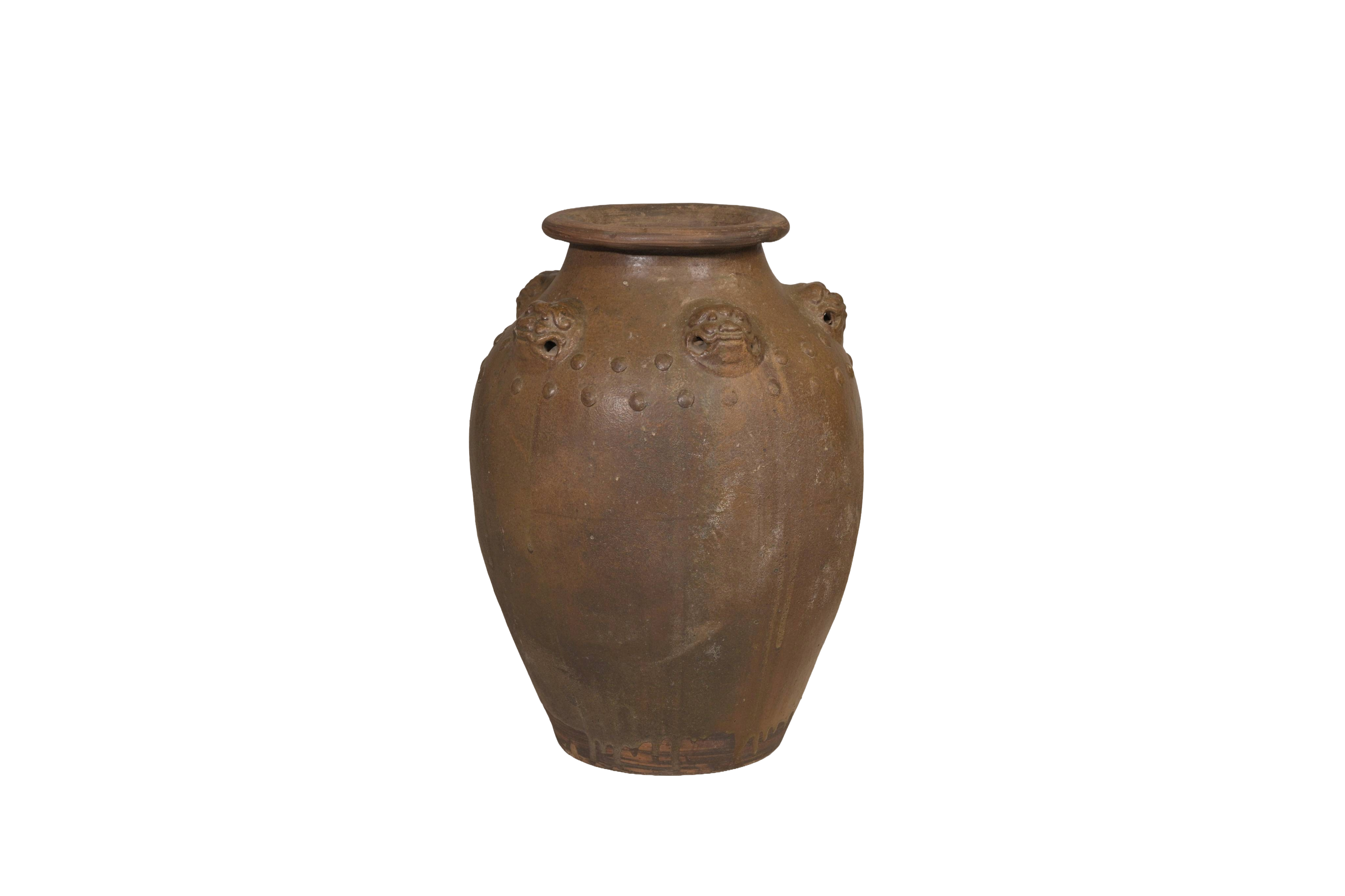 Vintage Rustic Earthenware Storage Pot