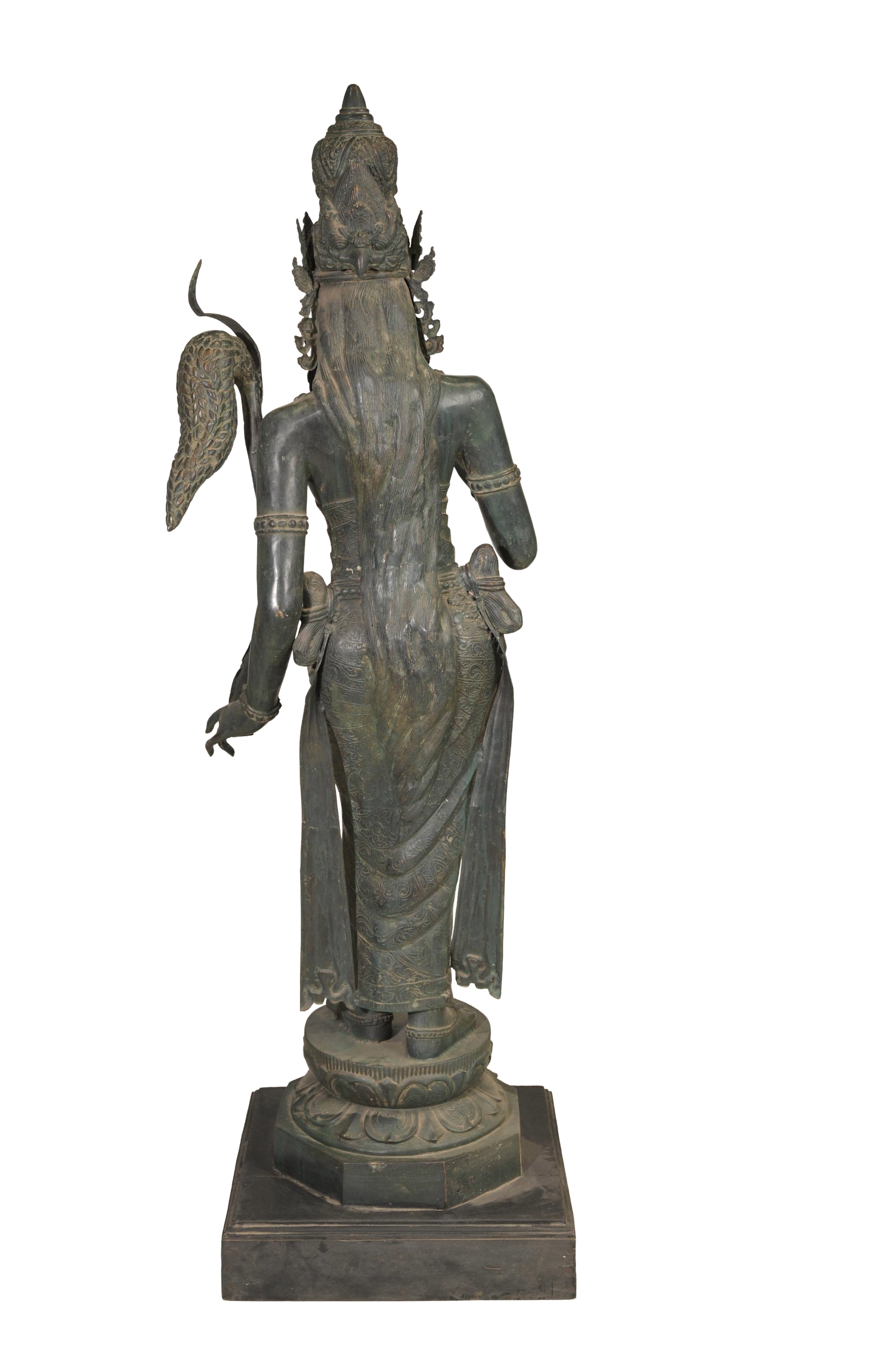 Sacred Dewi Sri Bronze Sculpture